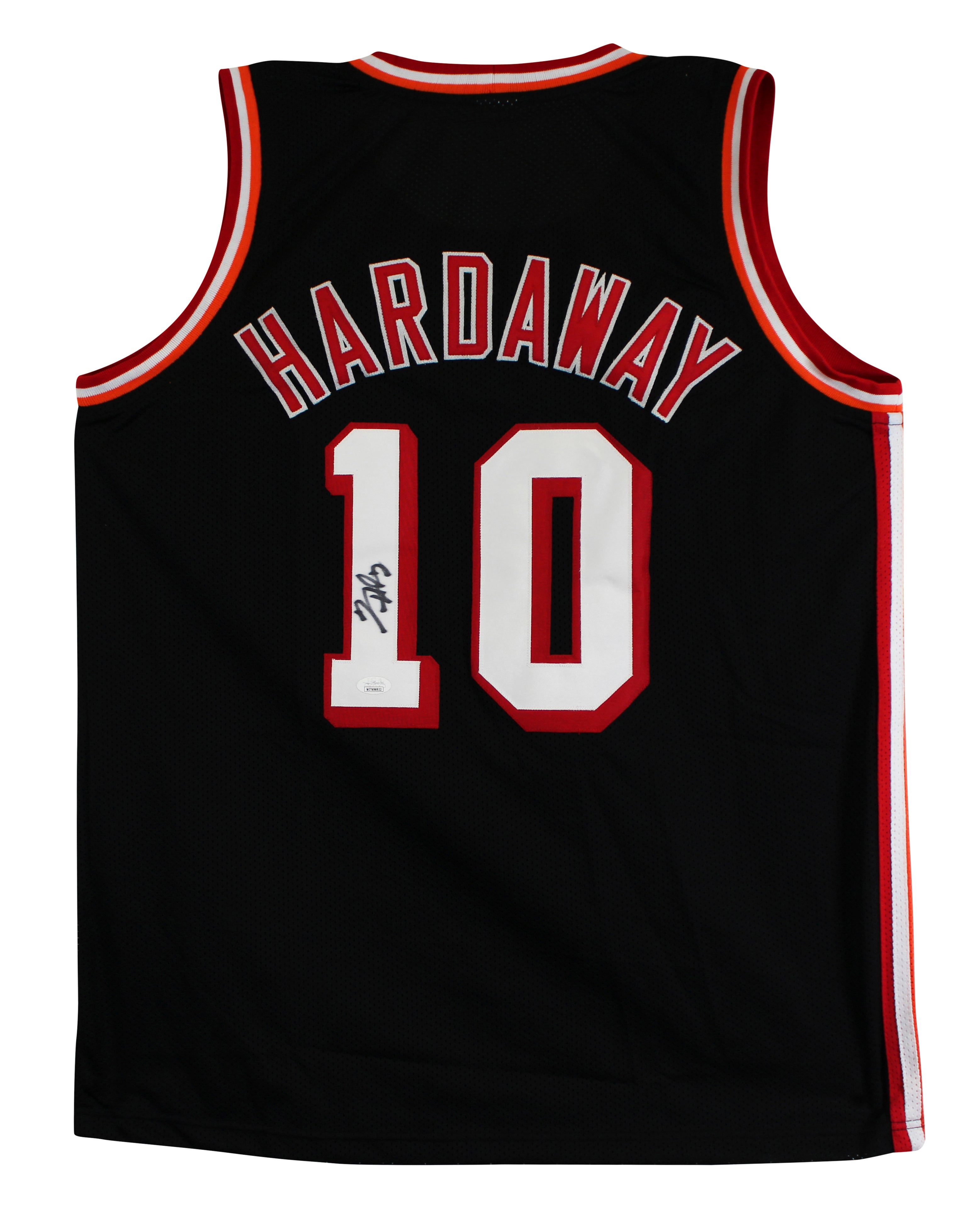 Tim Hardaway Authentic Signed Black Pro Style Jersey Autographed JSA #WIT696922