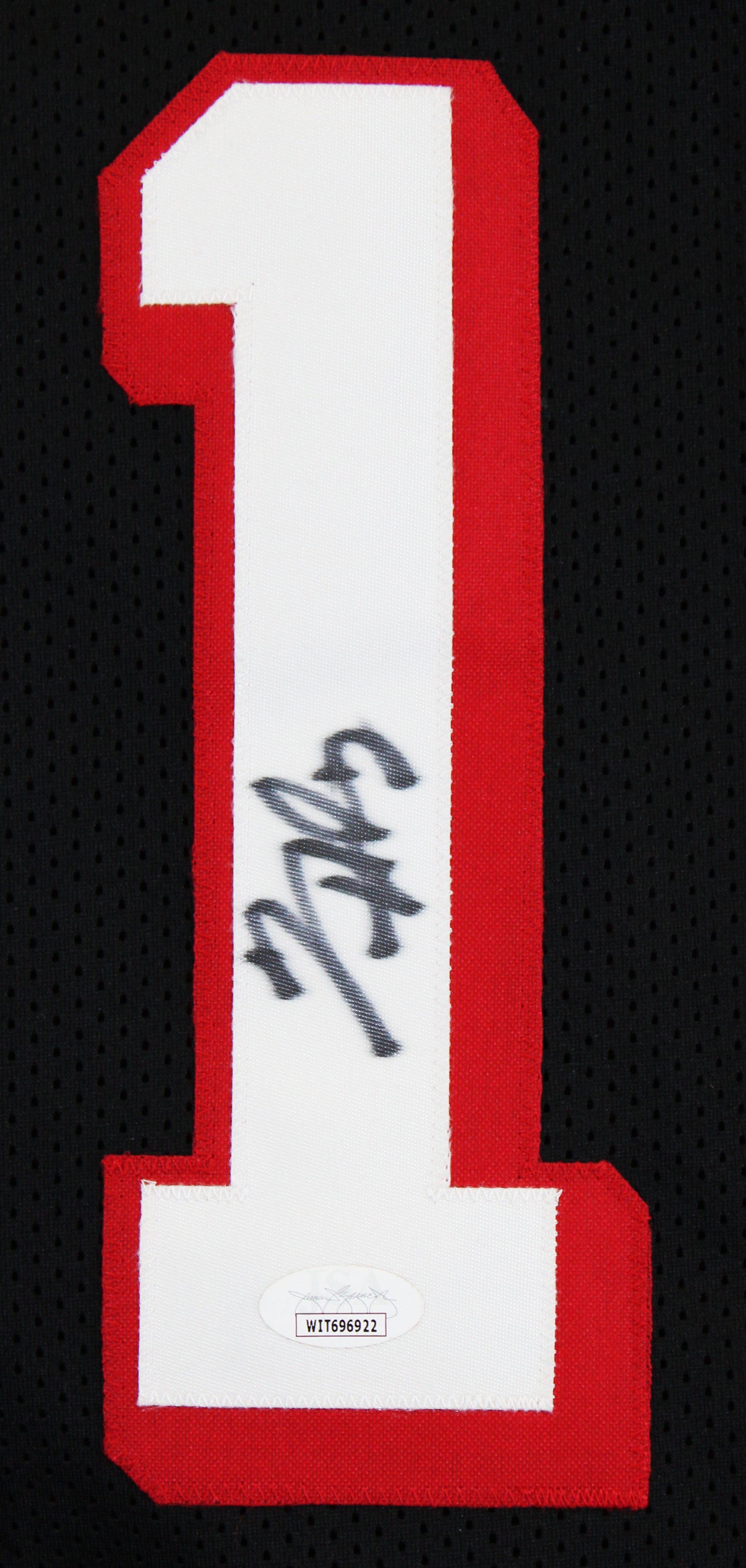 Tim Hardaway Authentic Signed Black Pro Style Jersey Autographed JSA #WIT696922