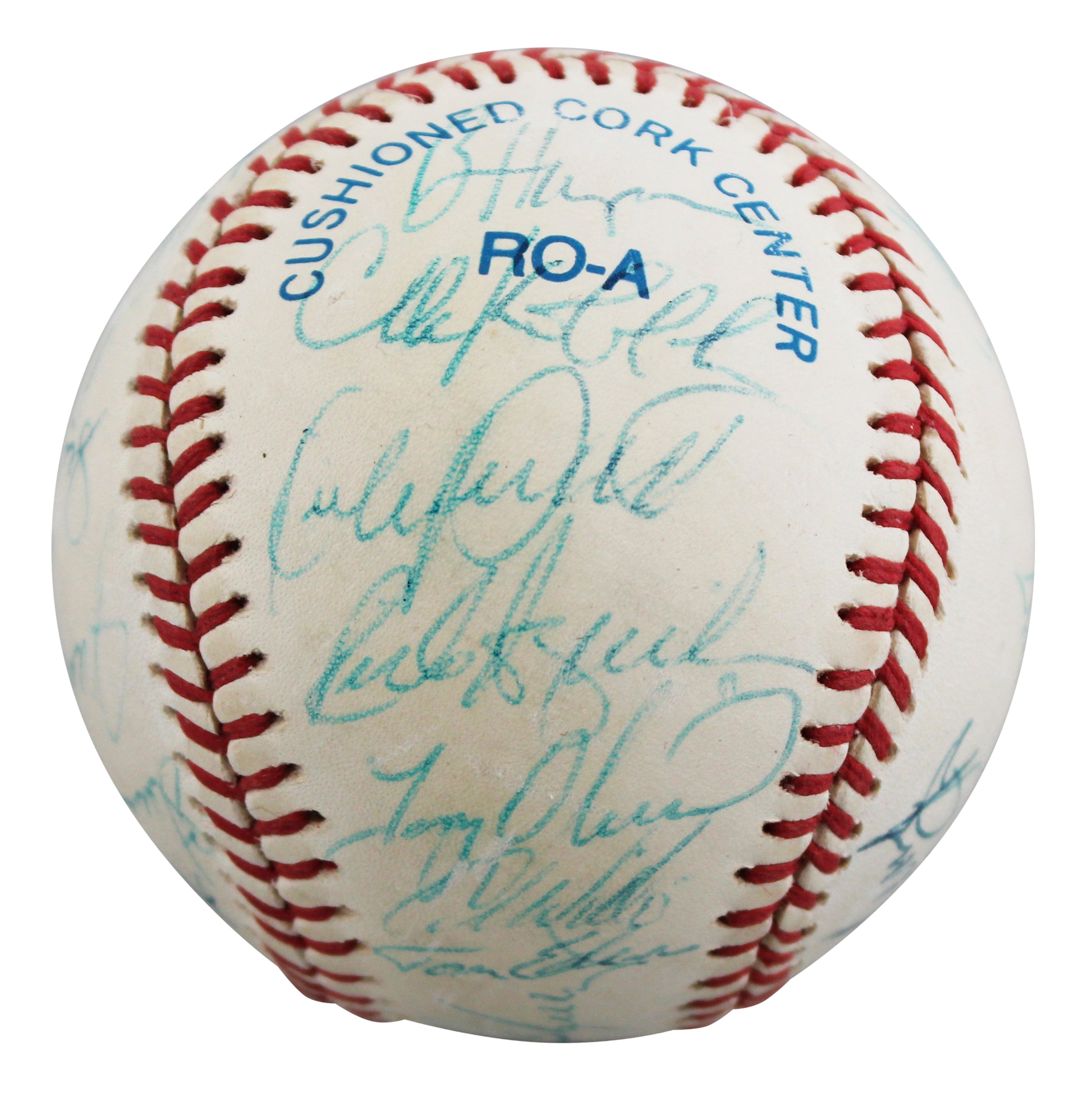 1991 Twins (31) Morris, Olica, Puckett +28 Signed OAL Baseball BAS #AE64192