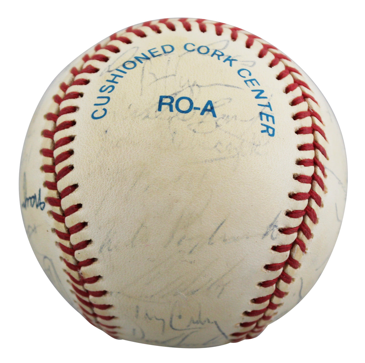 1992 Twins (32) Puckett, Wayne, Knoblauch +29 Signed OAL Baseball BAS #AE64190