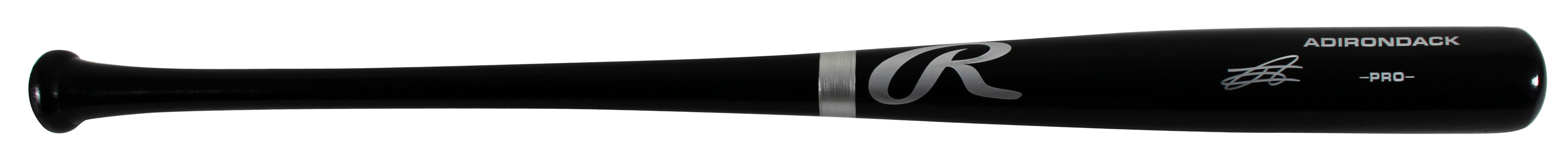 Mariners Julio Rodriguez Authentic Signed Black Rawlings Adirondack Bat BAS