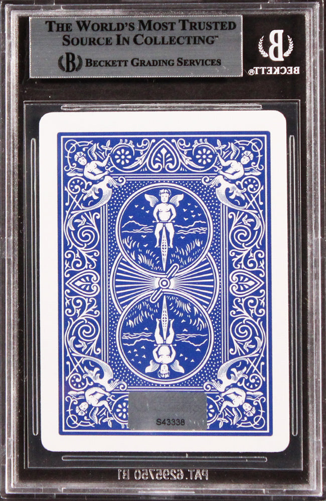 Mel Gibson Maverick Authentic Signed Ace Of Spades Card BAS Slabbed 2