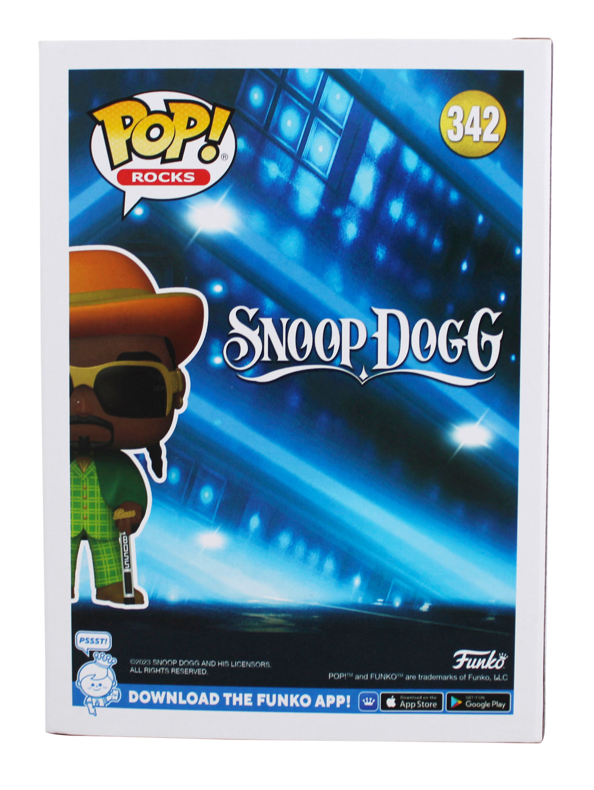 Snoop Dogg Signed Snoop Dogg With Chalice #342 Funko Pop Figure BAS #BQ60829