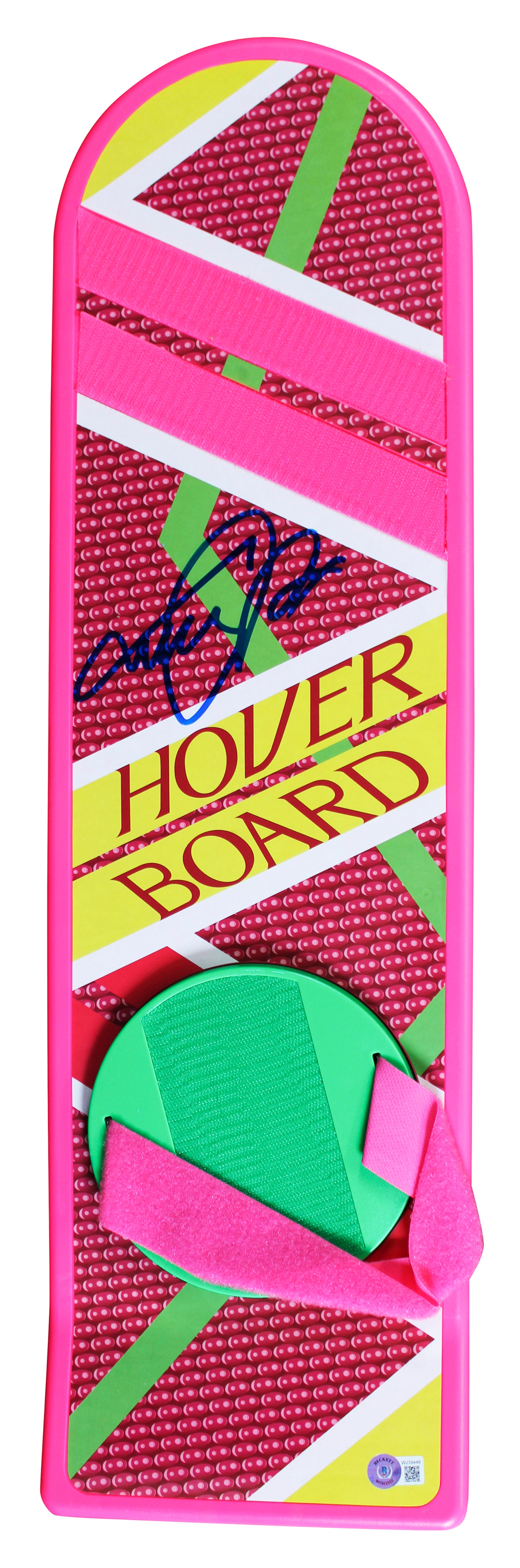 Michael J. Fox Back To The Future Part 2 Signed Hoverboard BAS Witness #WJ39448