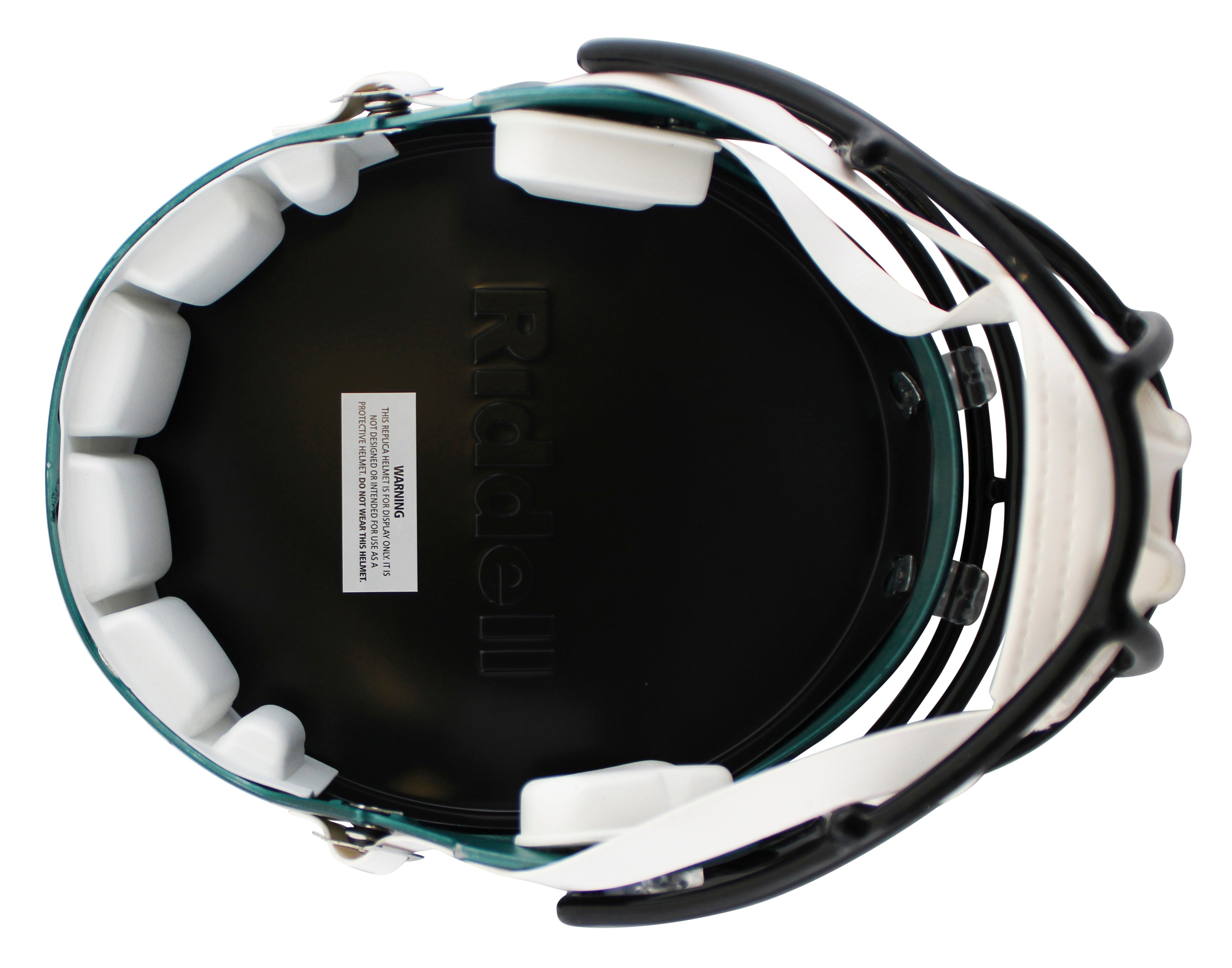 Eagles Jalen Carter Signed Full Size Speed Rep Helmet W/ Case JSA Witness