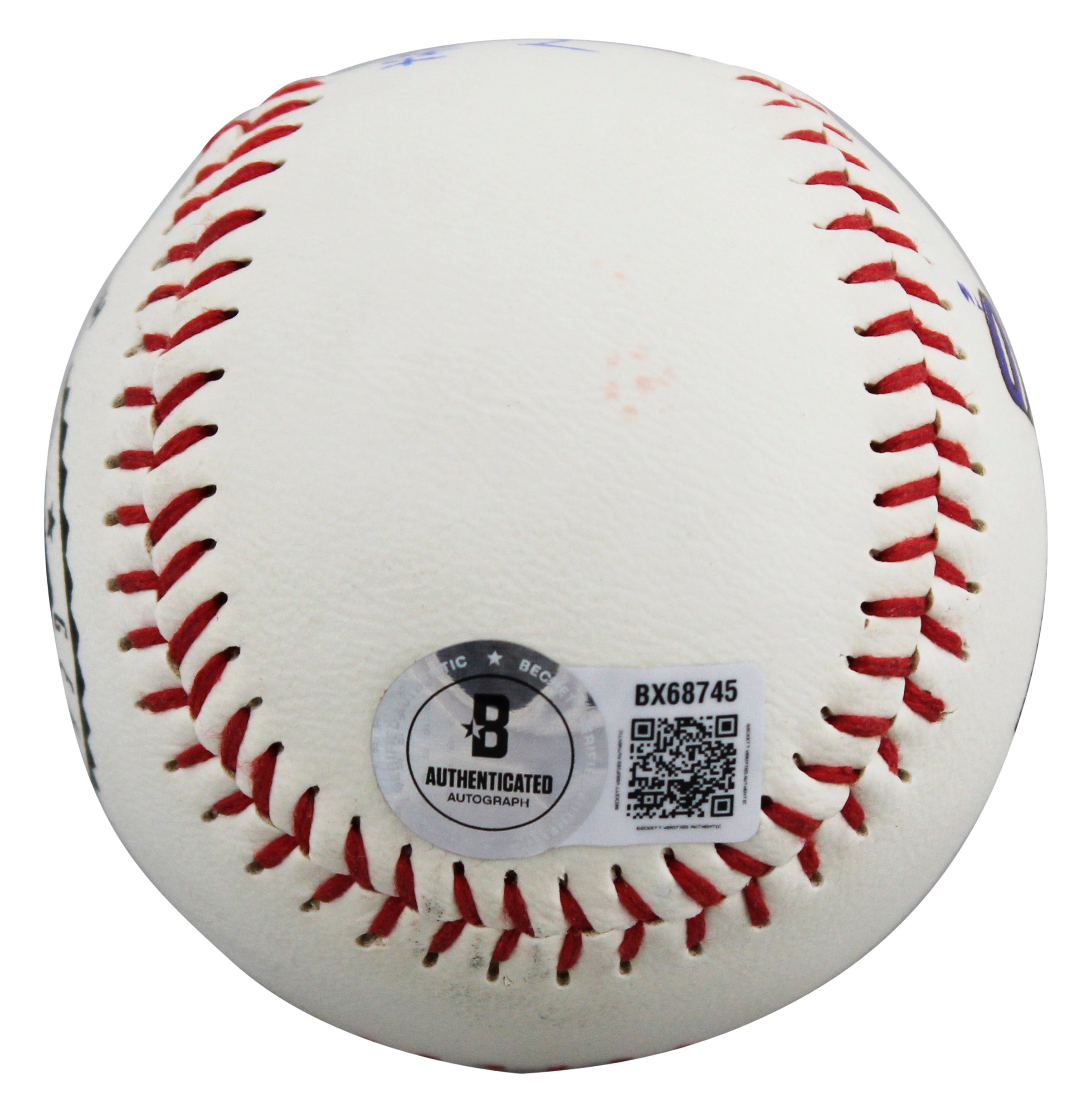 D-Backs Luis Gonzalez "2001 WS Game 7 GW Hit" Signed Hutch Baseball BAS #BX68745