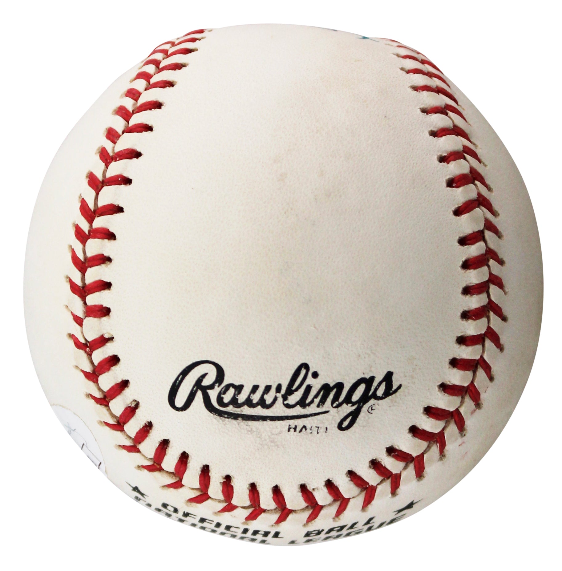 Braves Hank Aaron Authentic Signed Bartlett Giamatti Onl Baseball JSA #YY76698