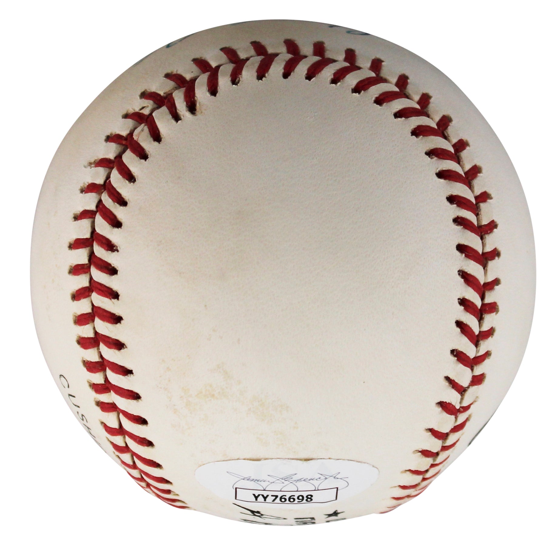 Braves Hank Aaron Authentic Signed Bartlett Giamatti Onl Baseball JSA #YY76698