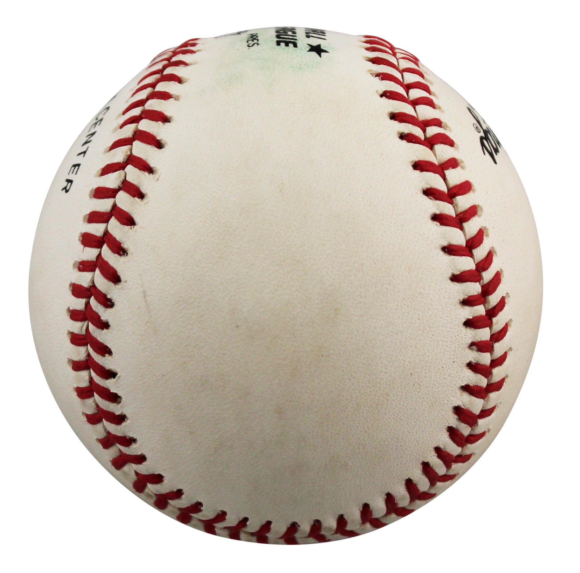 Braves Hank Aaron Authentic Signed Charles Feeney Onl Baseball JSA #YY61141