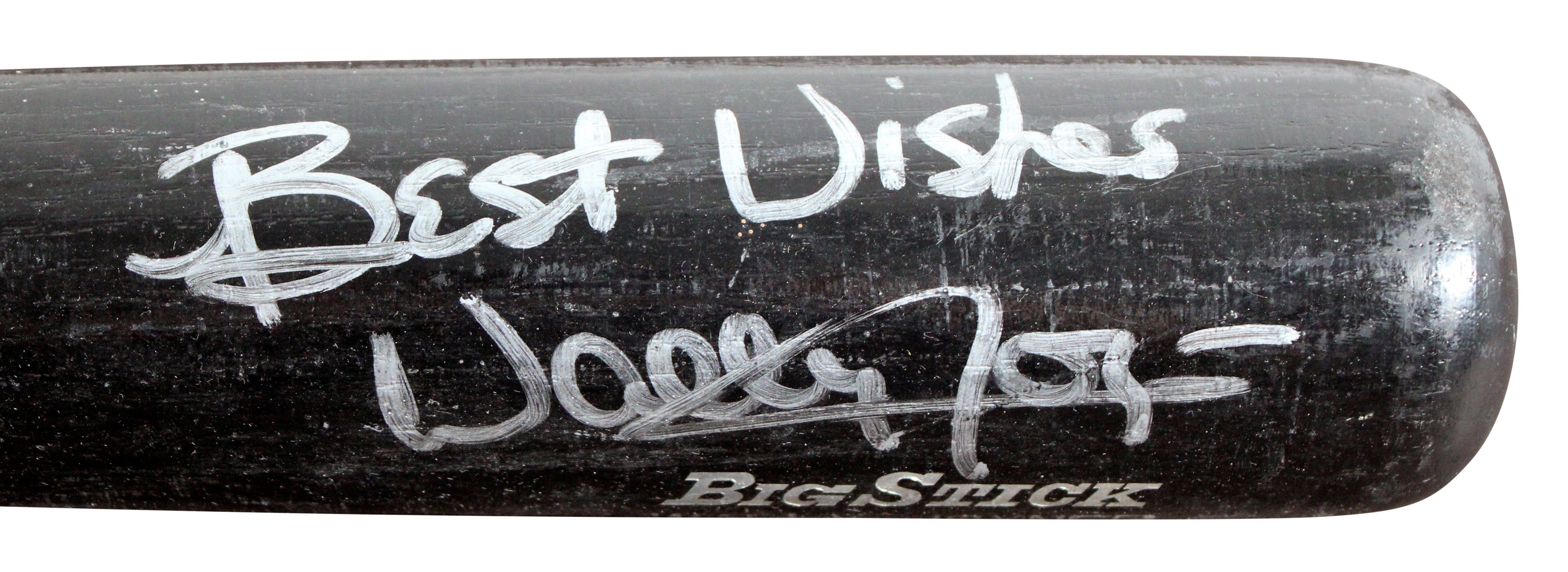 Padres Wally Joyner Signed Game Used Rawlings Big Stick Player Model Bat BAS