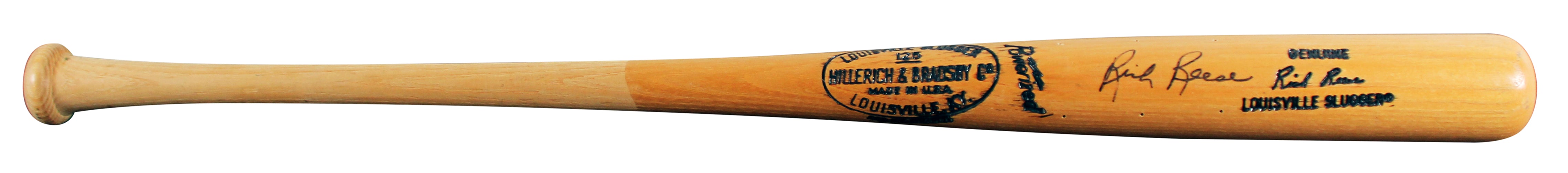 Twins Rich Reese Signed H&B Louisville Slugger Player Model Bat BAS #BU55134