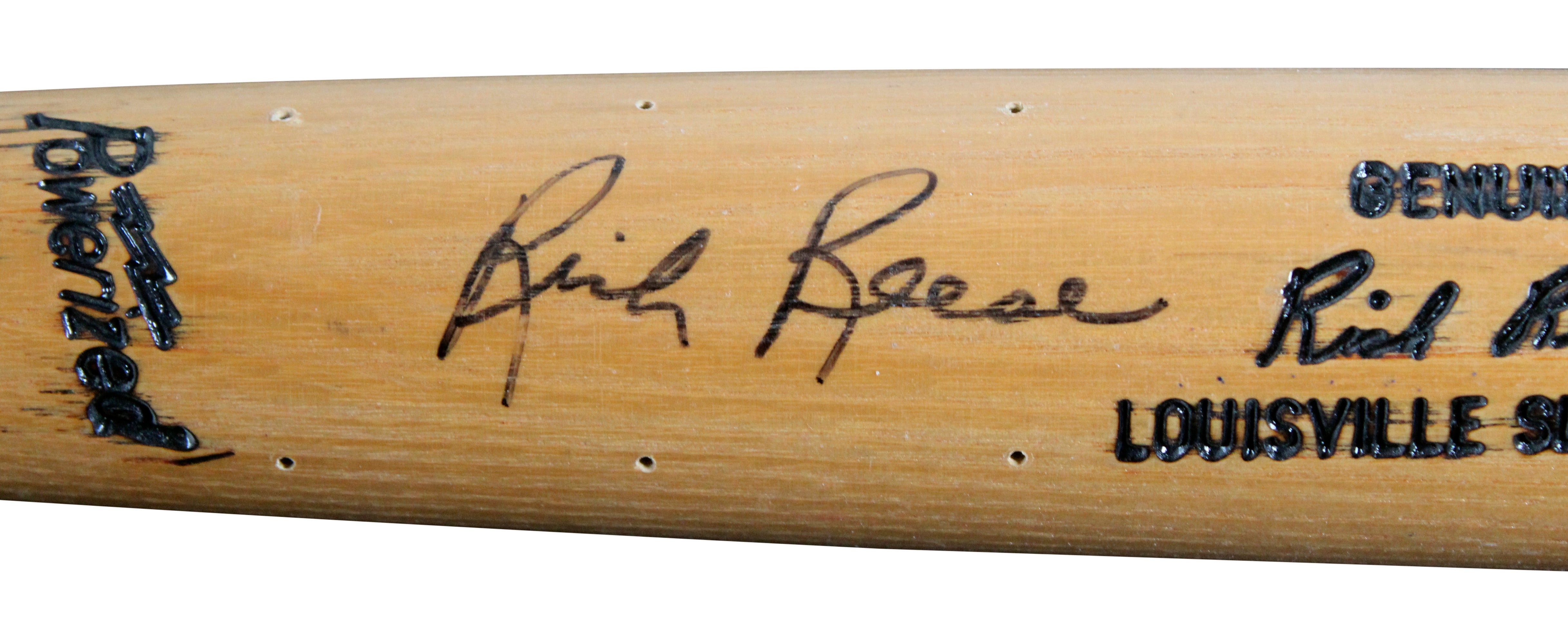 Twins Rich Reese Signed H&B Louisville Slugger Player Model Bat BAS #BU55134