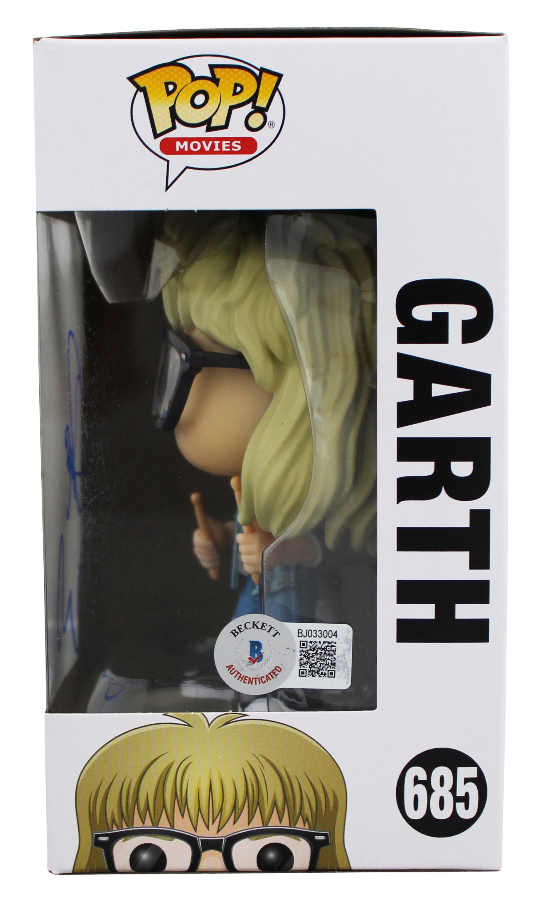 Dana Carvey Wayne's World Signed Garth #685 Funko Pop Vinyl Figure BAS #BJ033004