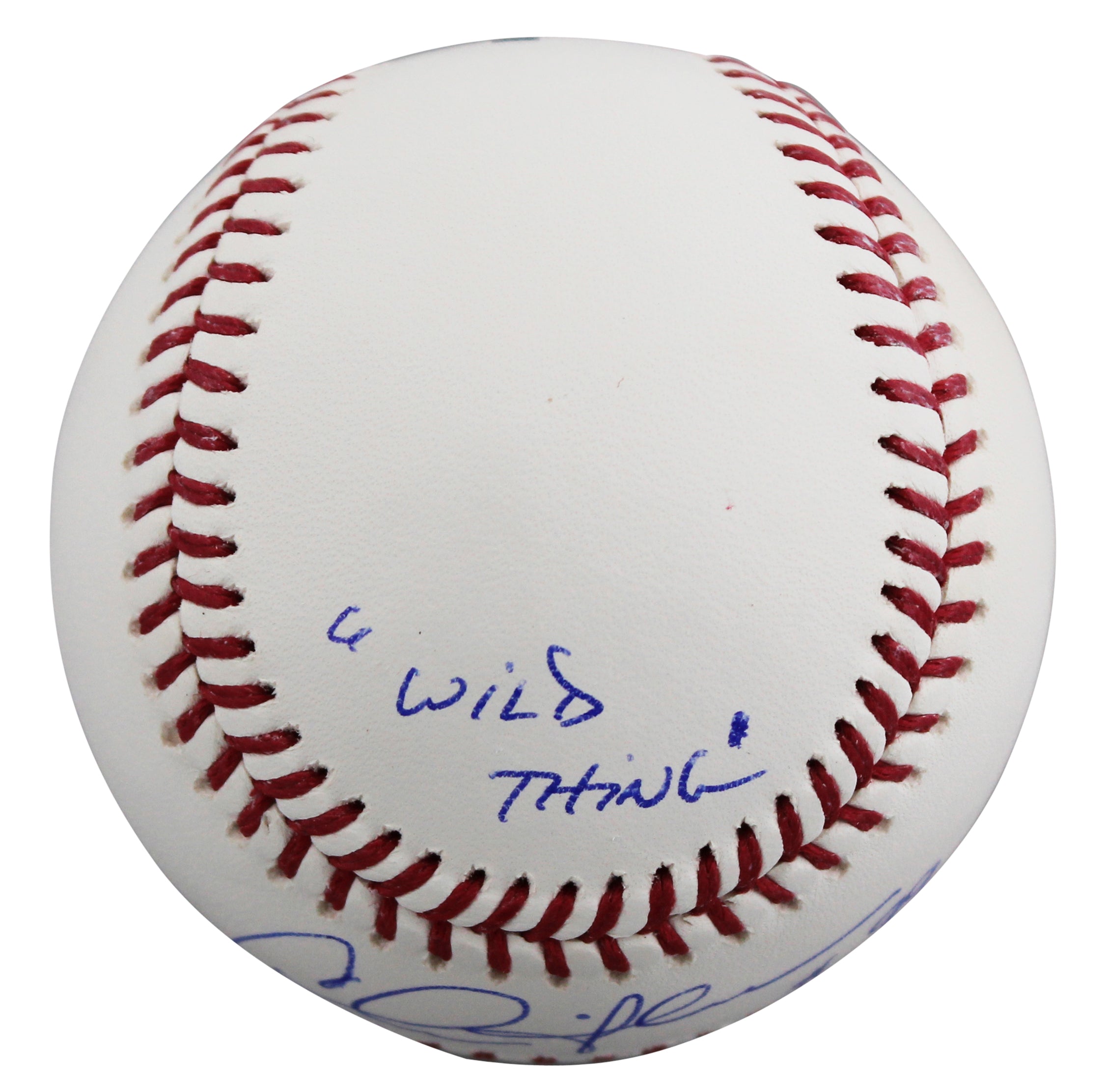 Charlie Sheen Major League "Wild Thing" Signed Baseball W/ Case BAS Witnessed