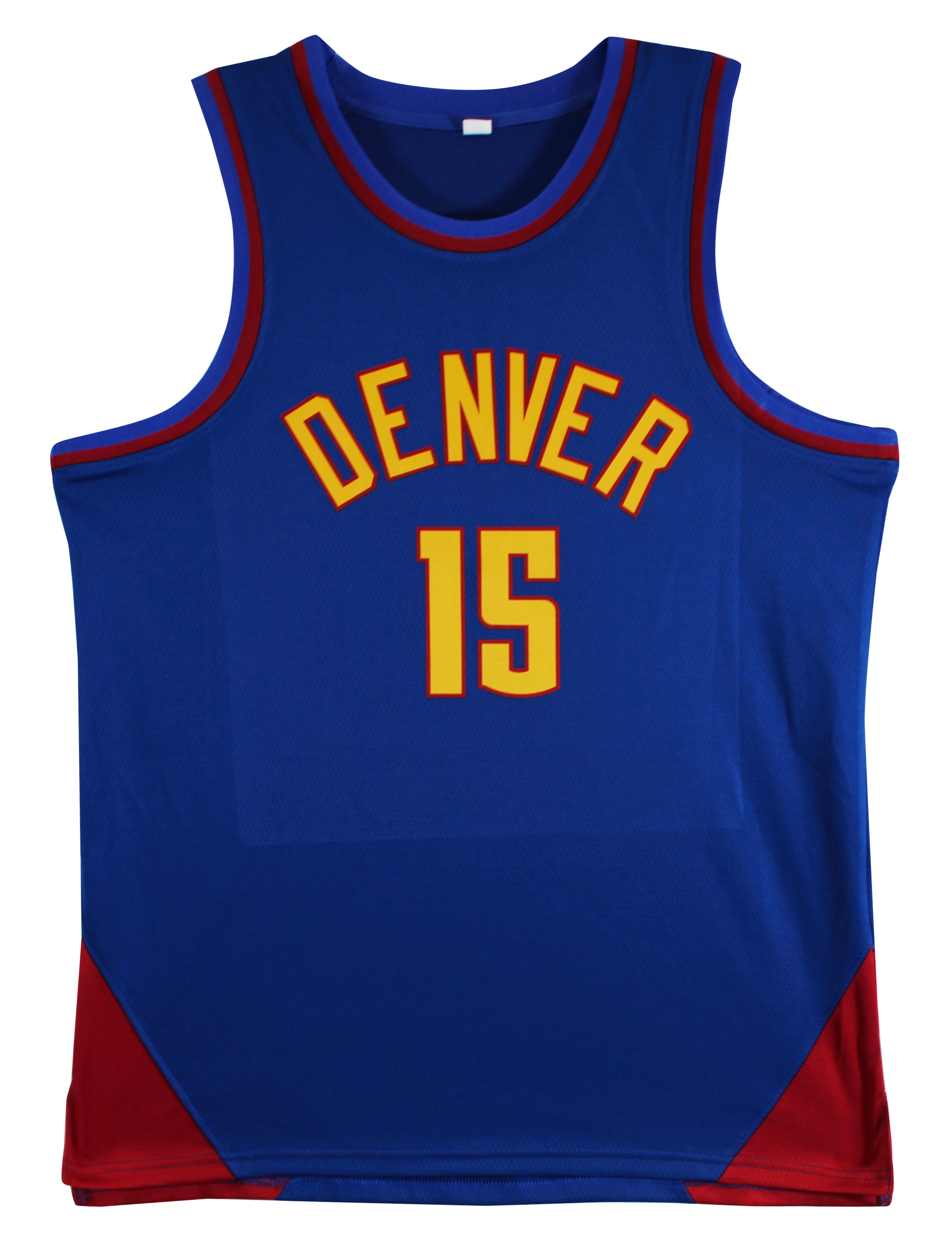 Nikola Jokic Authentic Signed Blue City Edition Pro Style Jersey Autographed JSA