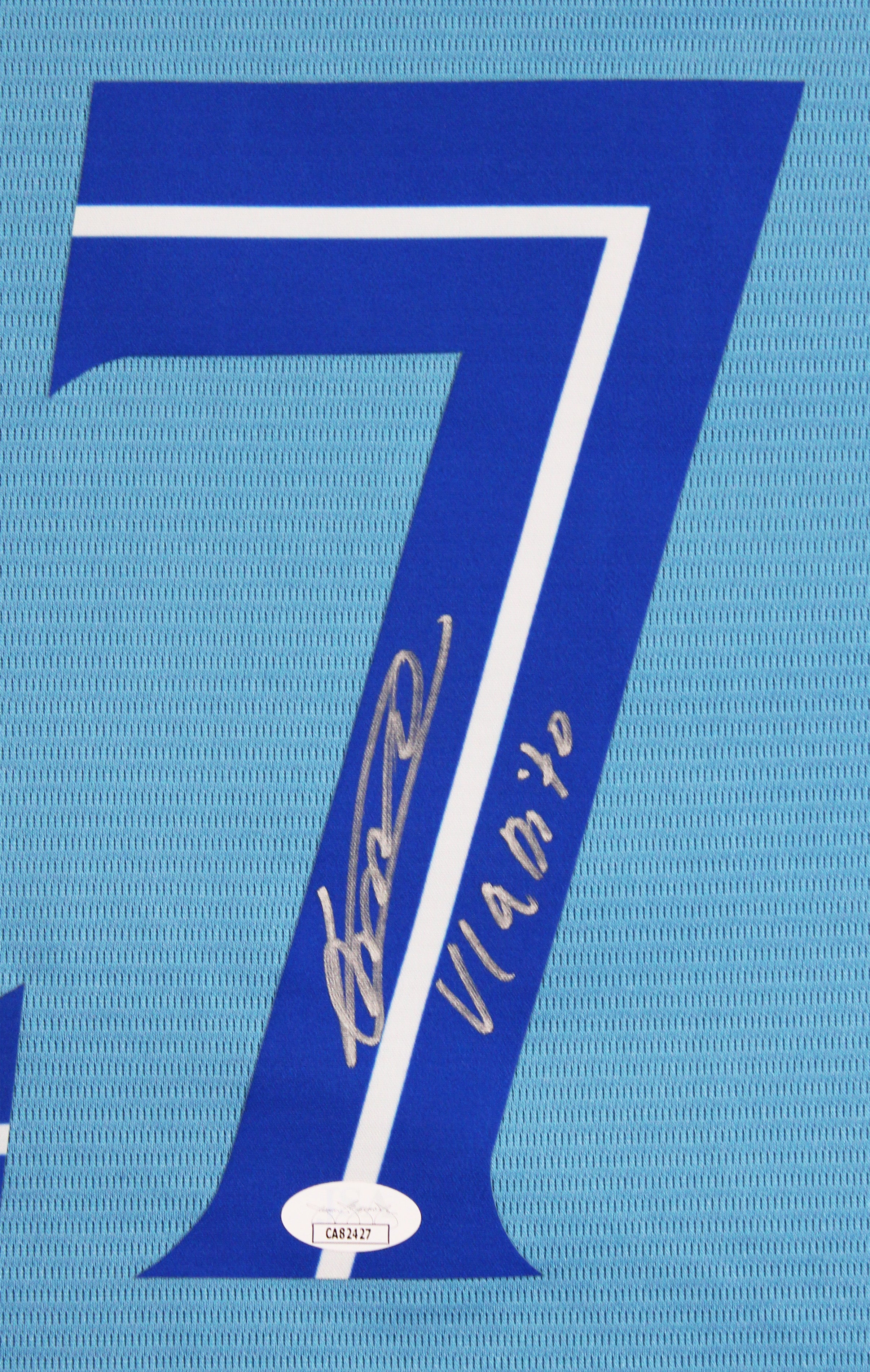 Vladimir Guerrero Jr. "Vladito" Authentic Signed Blue Pro Style Jersey JSA