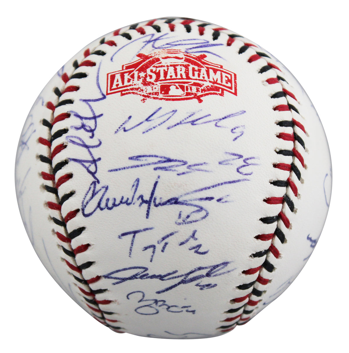 2015 NL ASG (26) Bryant, deGrom, Kershaw, Scherzer Signed Baseball BAS #AE13965