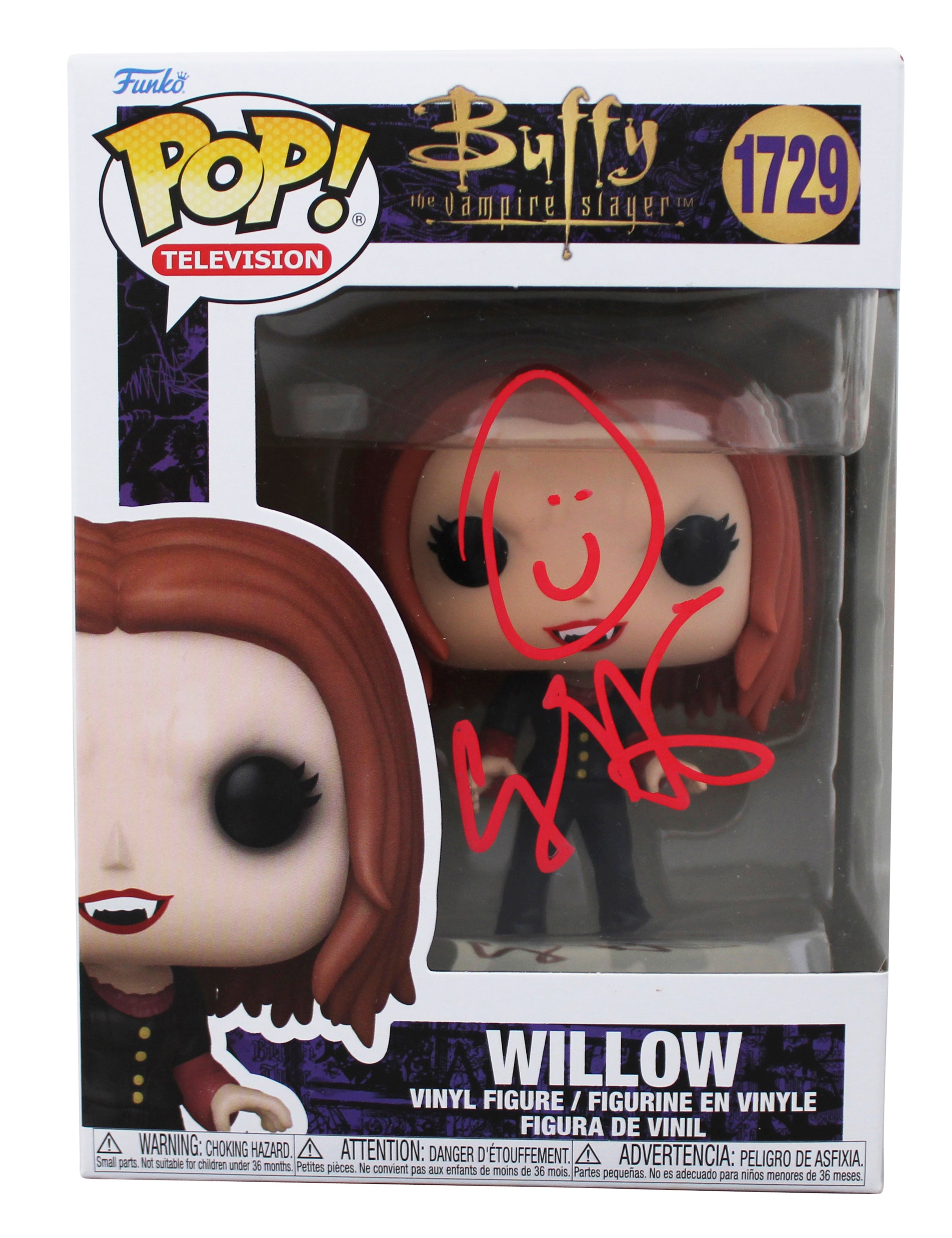Alyson Hannigan Buffy the Vampire Slayer Signed #1729 Funko Pop Figure JSA