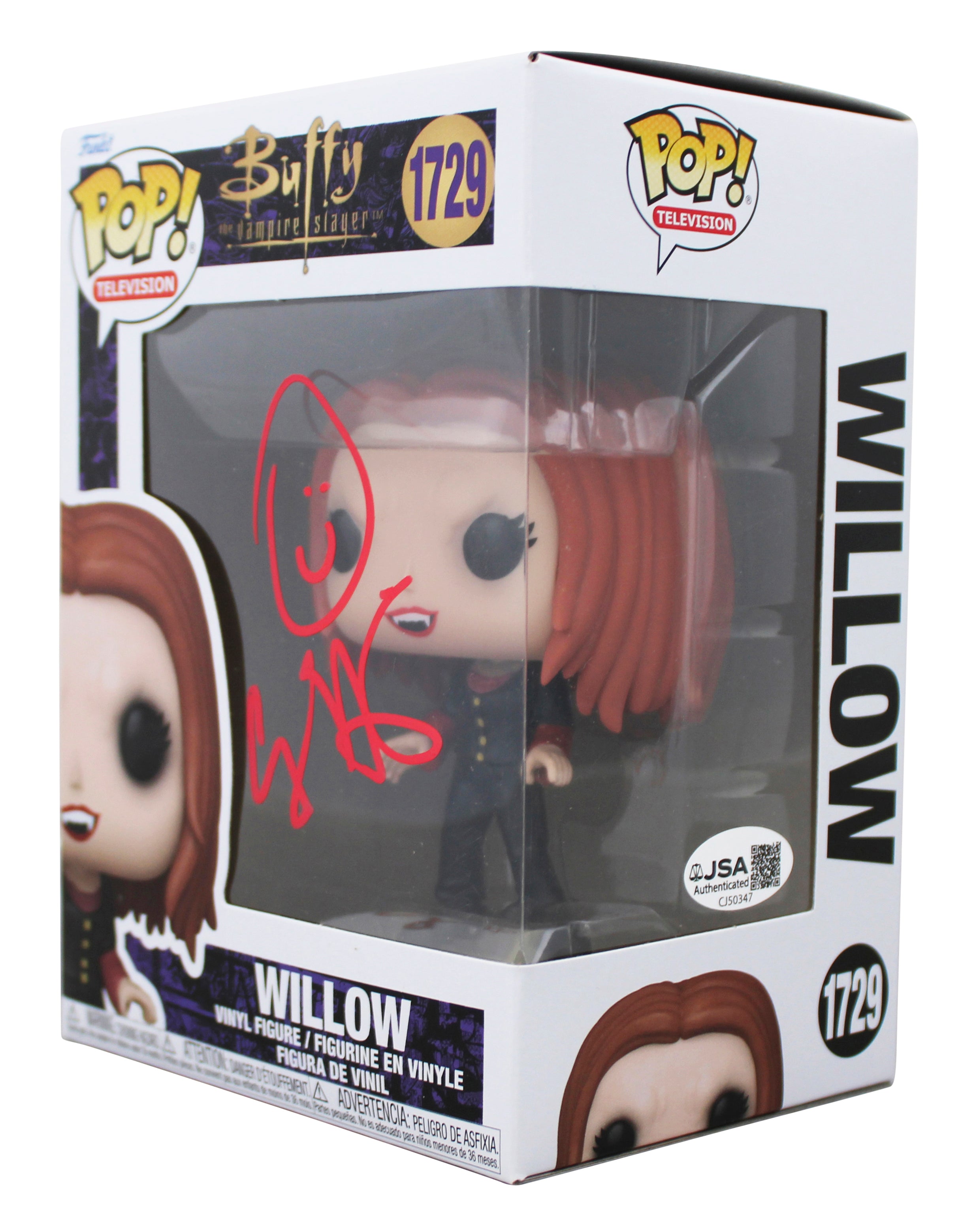 Alyson Hannigan Buffy the Vampire Slayer Signed #1729 Funko Pop Figure JSA