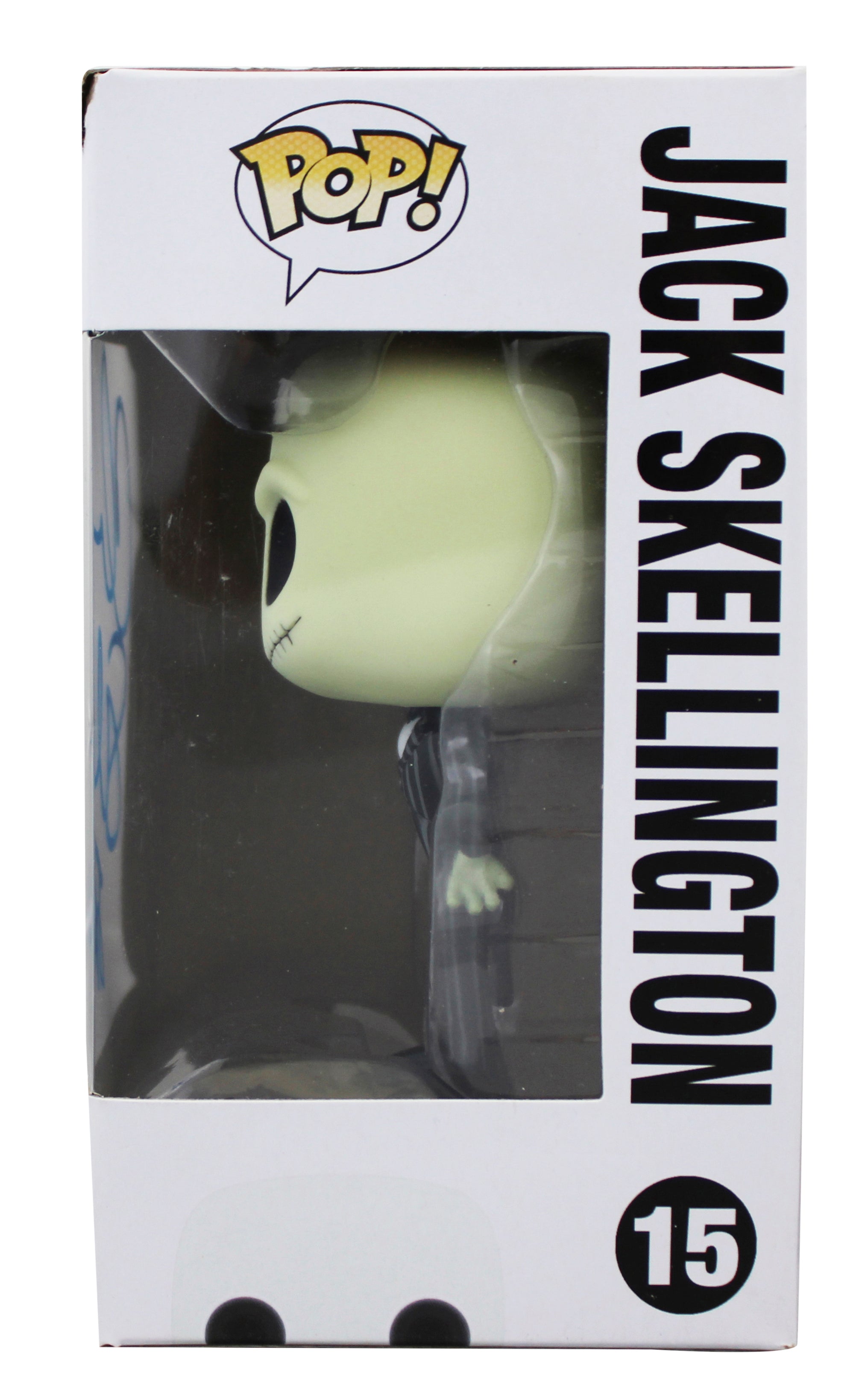 Chris Sarandon "Jack" Signed Jack Skellington #15 Funko Pop Figure BAS W #J29242