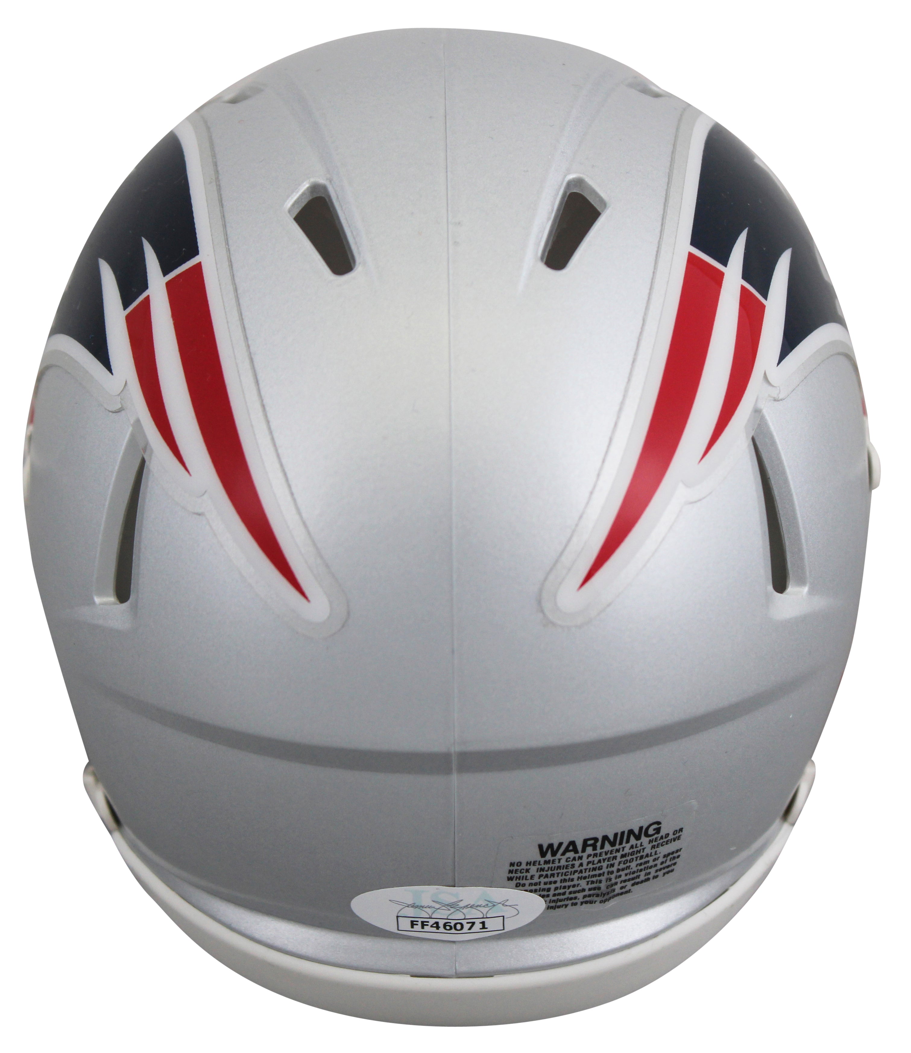 Patriots Matt LaCosse Authentic Signed Speed Mini Helmet Autographed JSA