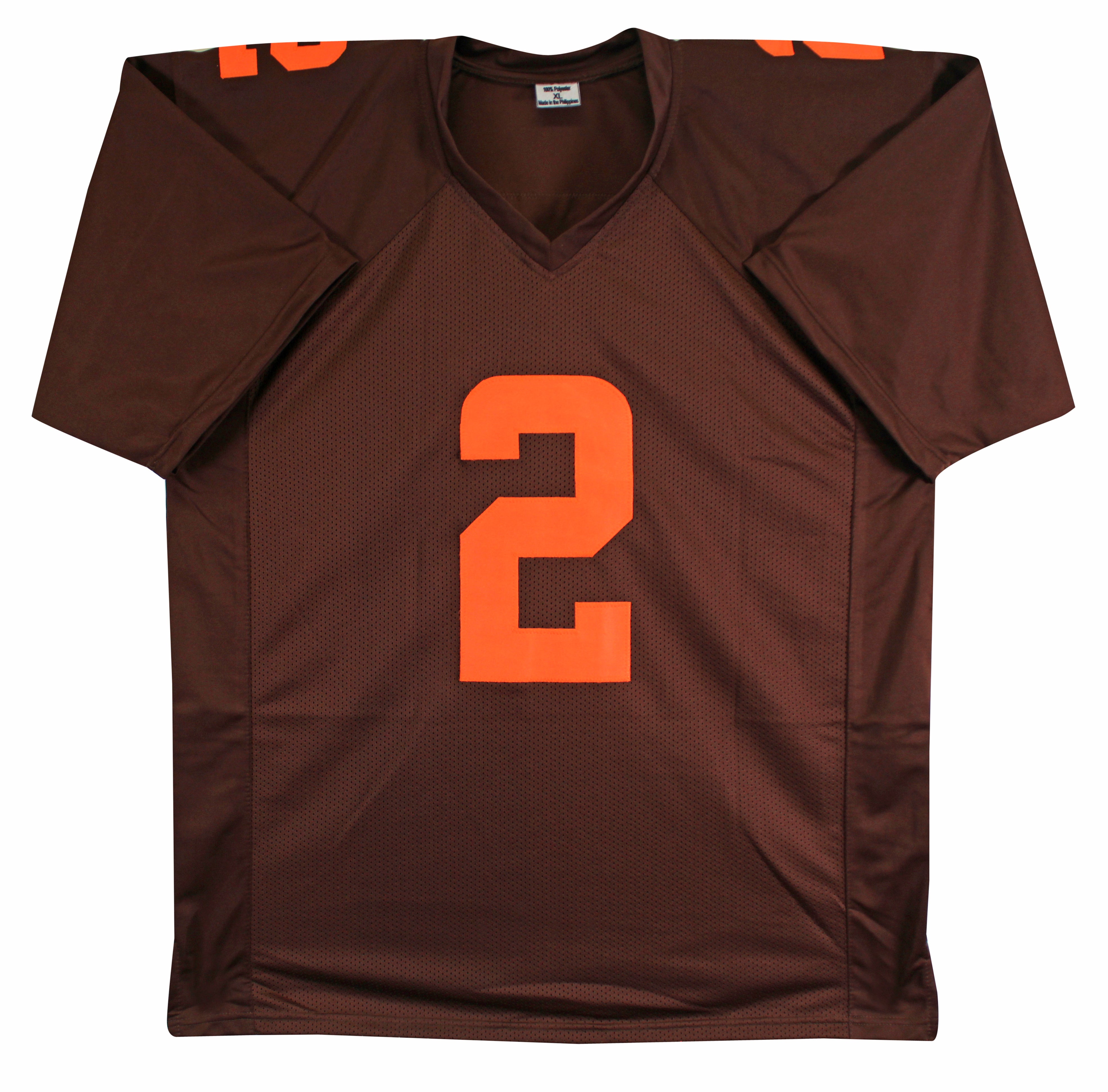 Amari Cooper Authentic Signed Brown Pro Style Jersey Autographed JSA Witness