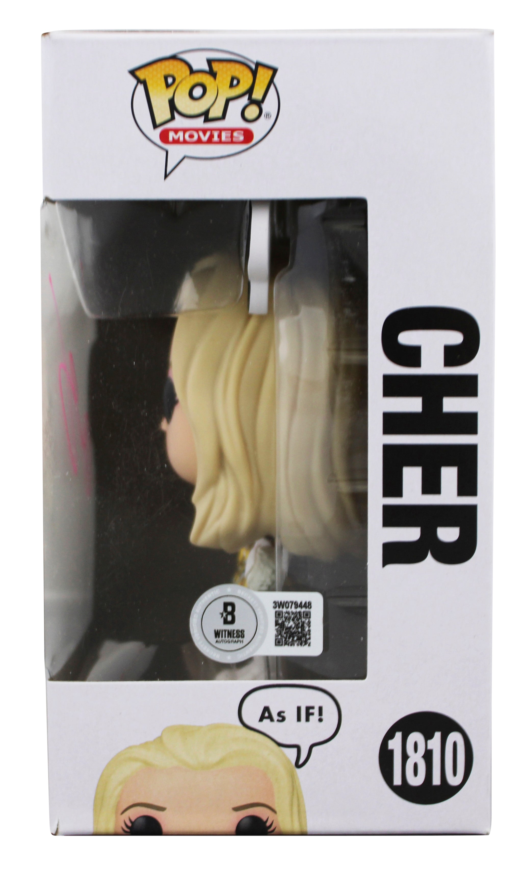 Alicia Silverstone Clueless Signed Cher #1810 Funko Pop Figure BAS Wit #3W079448