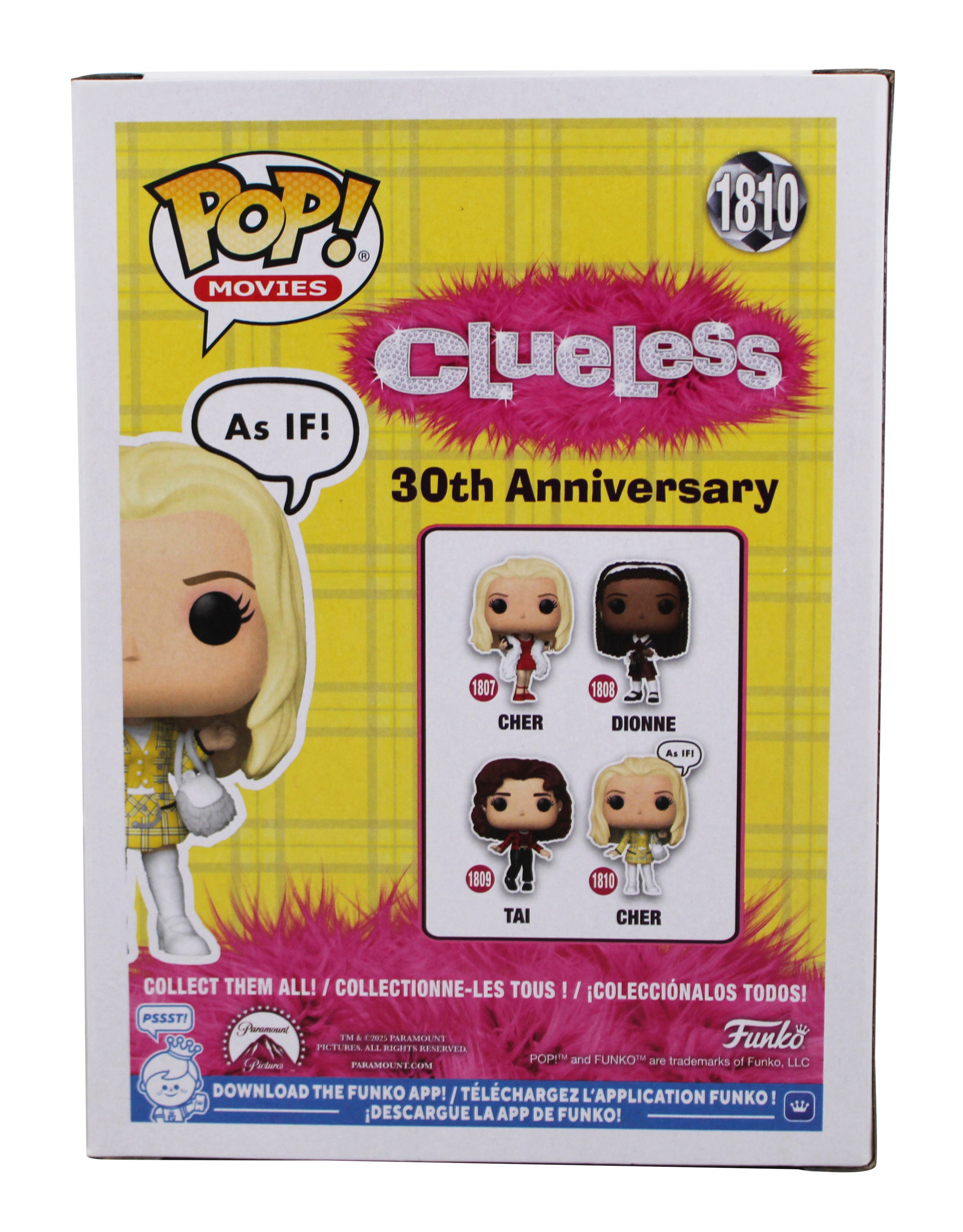 Alicia Silverstone Clueless Signed Cher #1810 Funko Pop Figure BAS Wit #3W079448