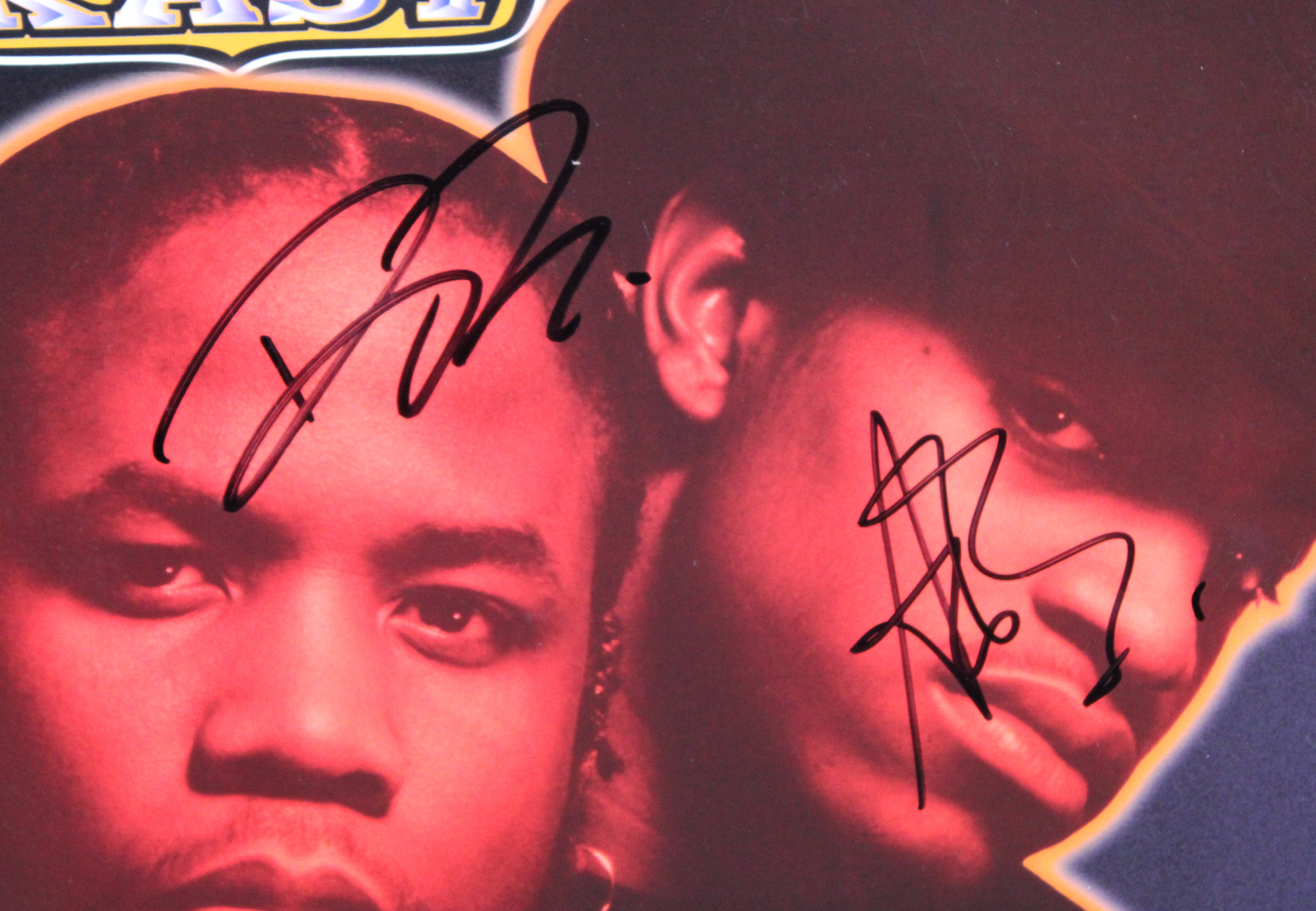 OutKast Andre 3000 & Big Boi Authentic Signed Album Cover W/ Vinyl BAS #BD05276