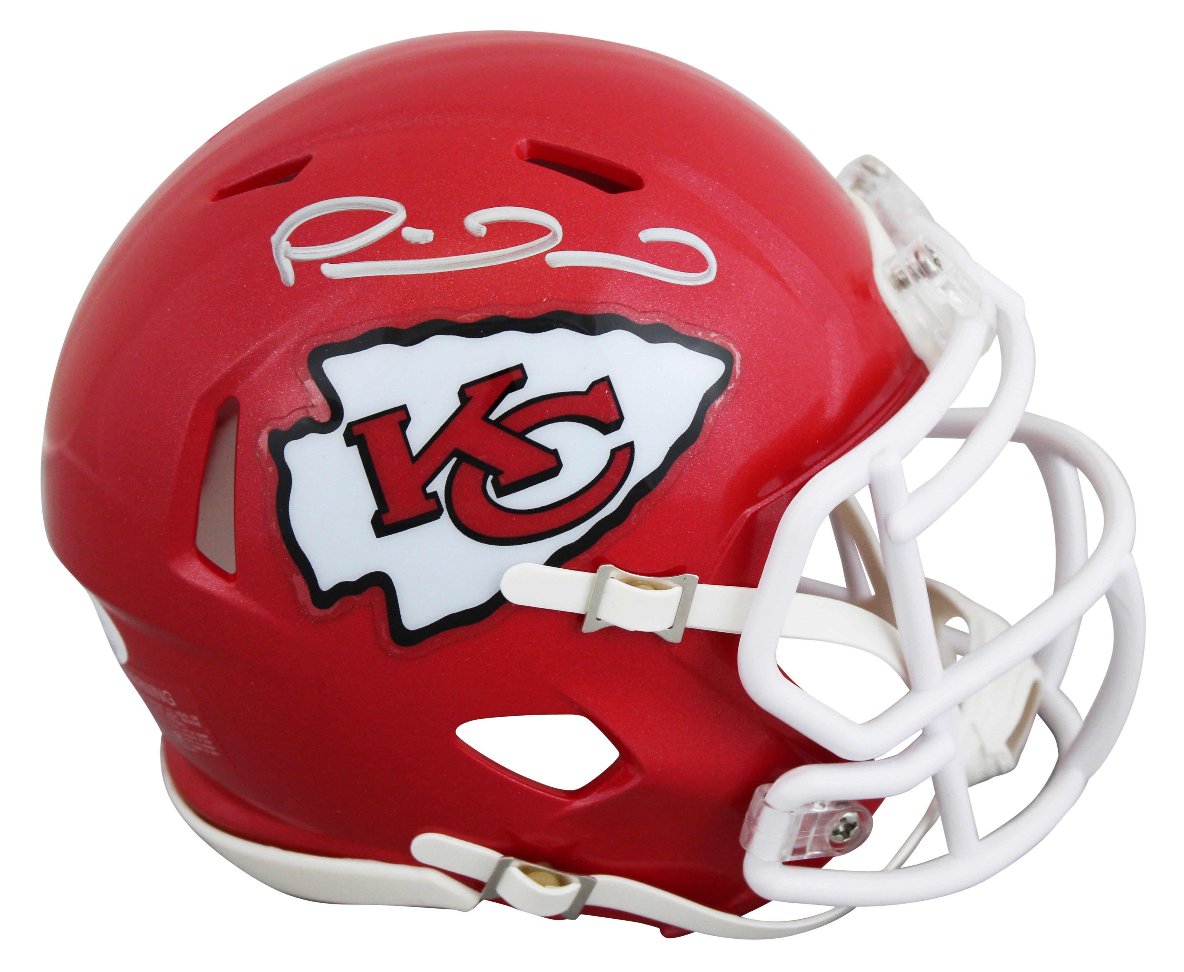 Chiefs Patrick Mahomes Authentic Signed Speed Mini Helmet w/ Case JSA