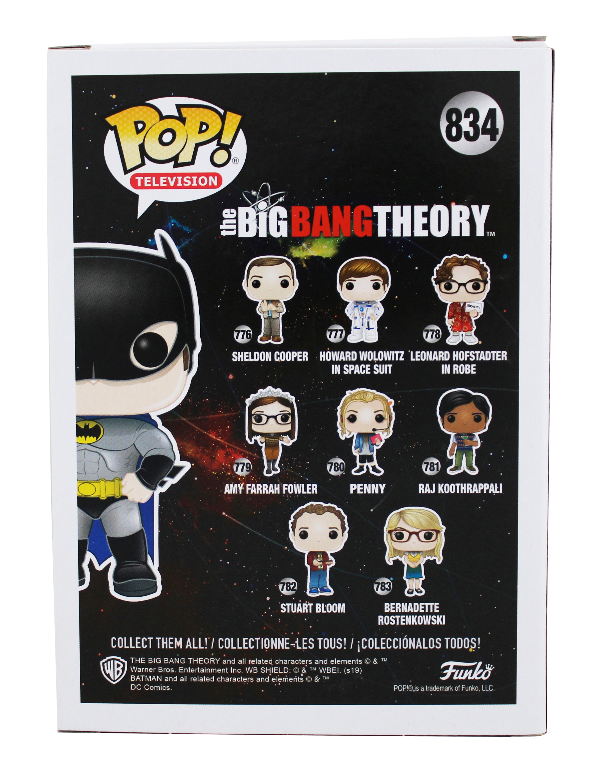 Simon Helberg Big Bang Theory Signed Howard Funko Pop Vinyl Figure JSA #CE80686