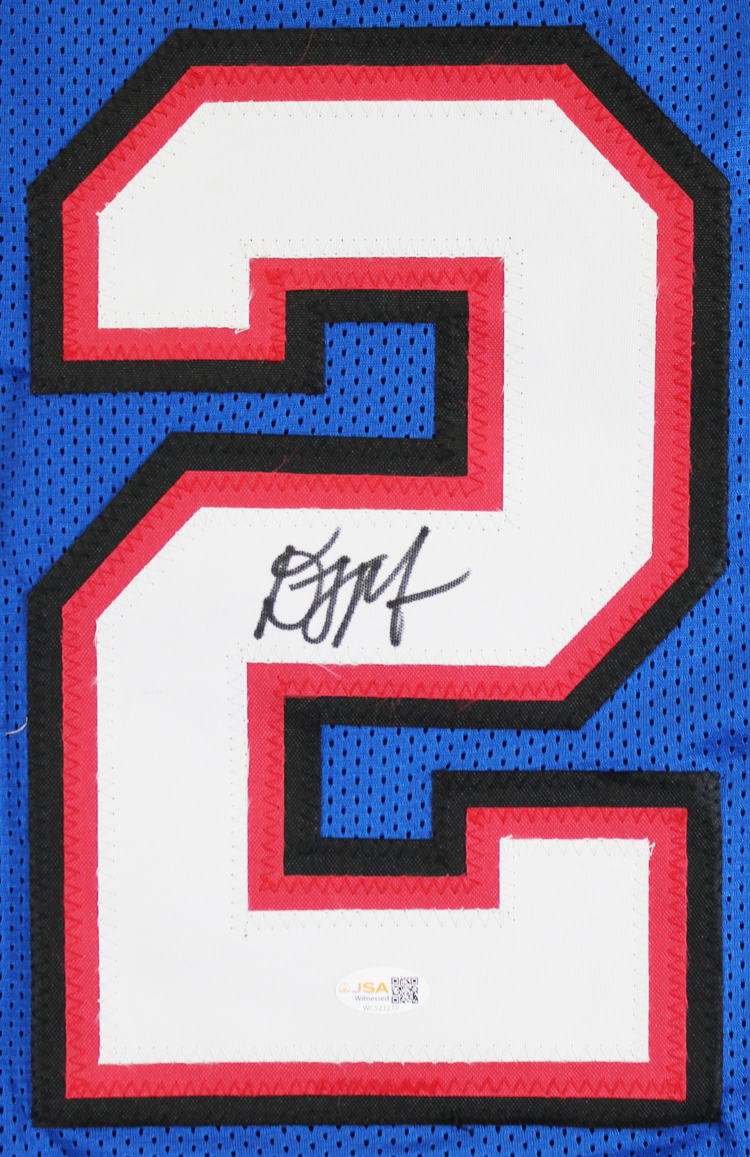 D.J. Moore Authentic Signed Blue Pro Style Jersey Autographed BAS Witnessed
