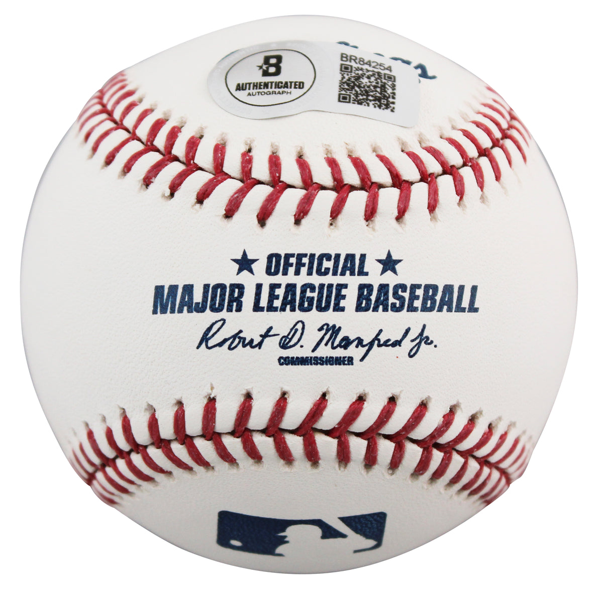 Phillies Brandon Marsh Authentic Signed Manfred Oml Baseball BAS #BR84254