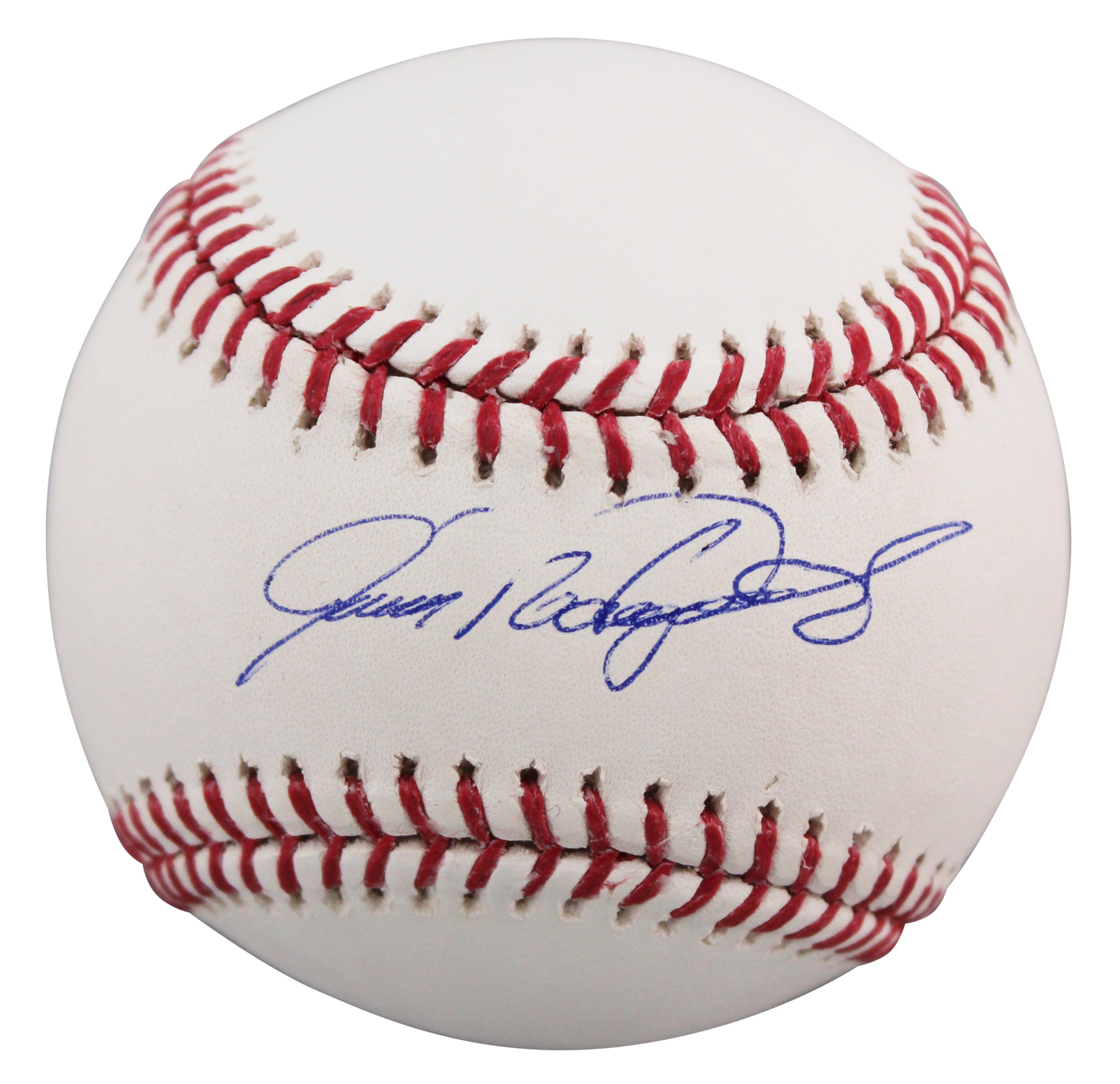 Rangers Ivan Rodriguez Authentic Signed Manfred Oml Baseball BAS #BR84257