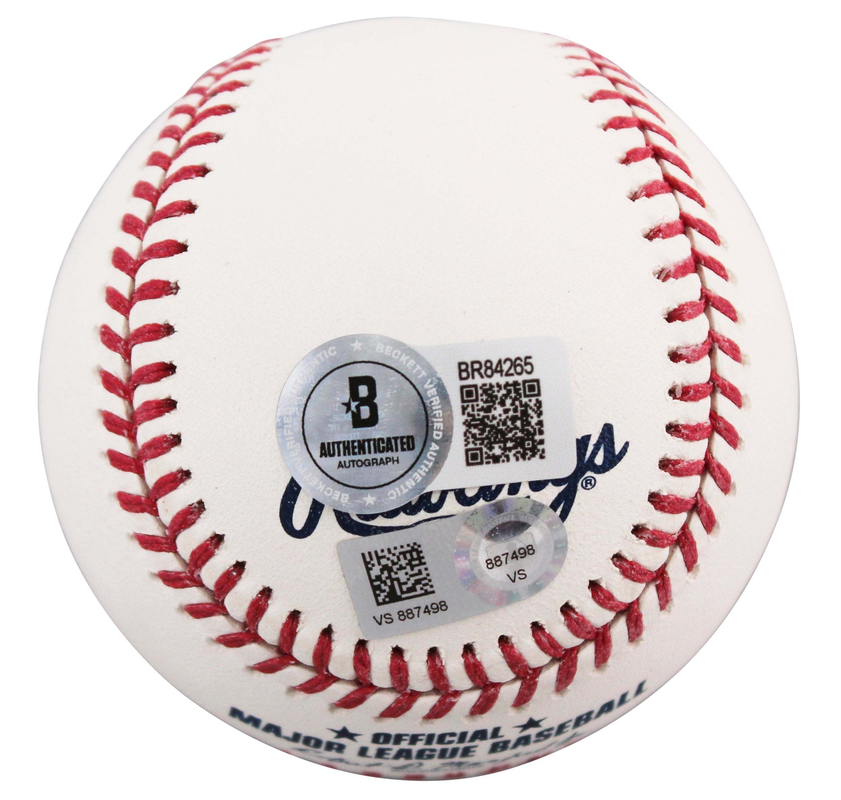 Rockies Brad Hawpe Authentic Signed Robert Manfred Oml Baseball BAS #BR84265