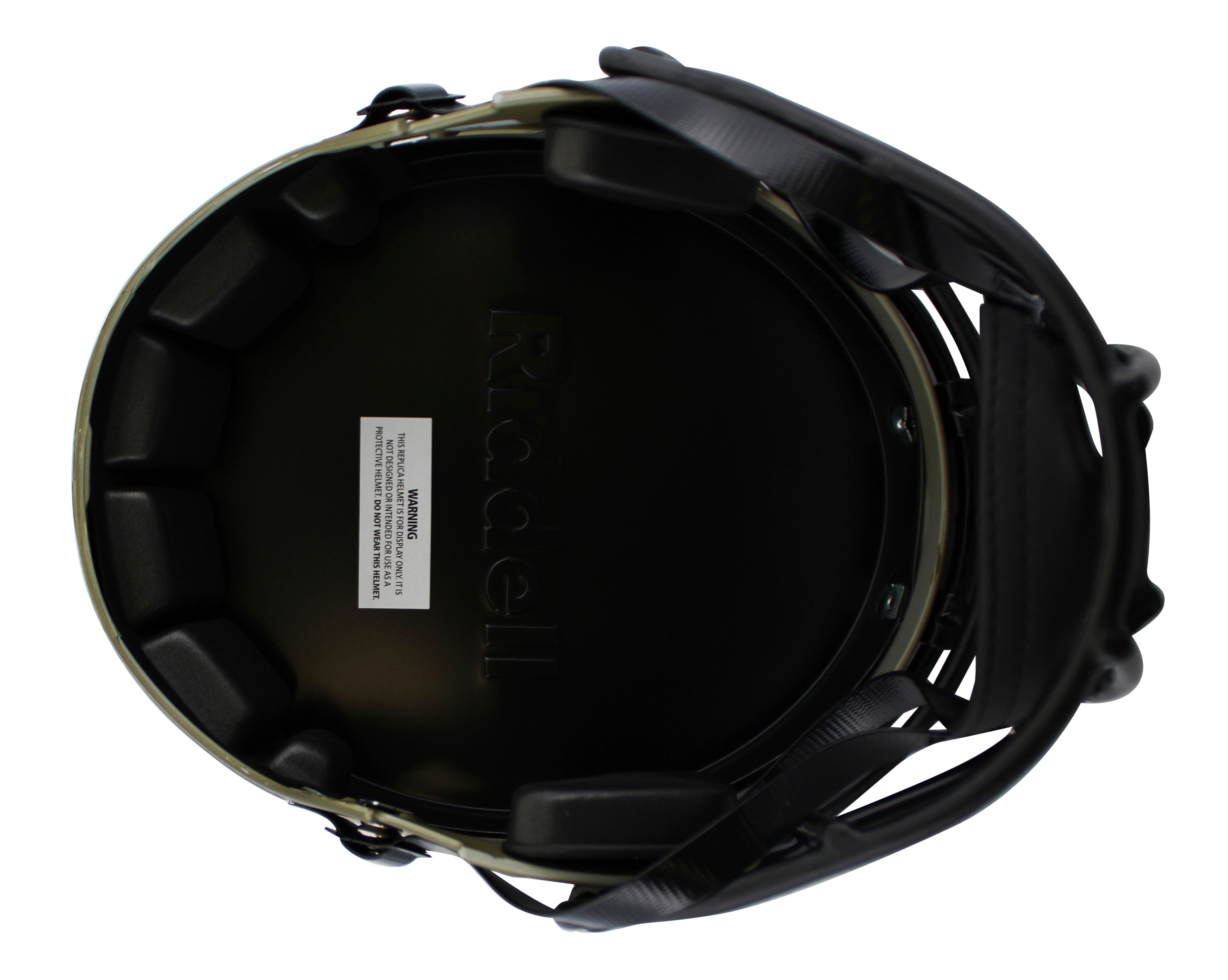 Panthers Julius Peppers Signed STS Full Size Speed Rep Helmet W/ Case BAS Wit