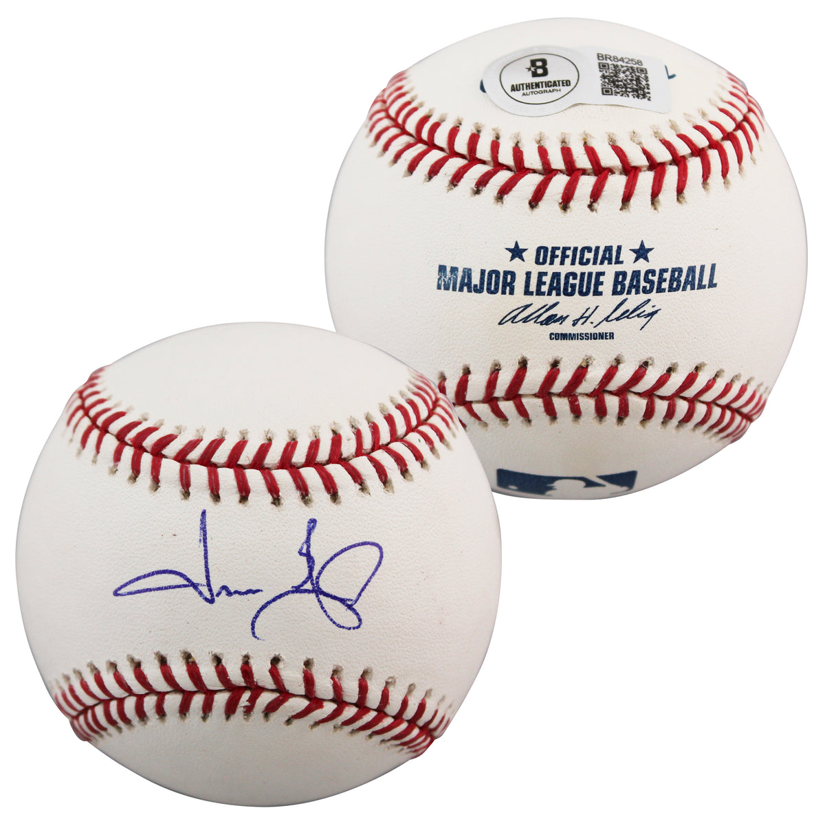 Athletics Jason Giambi Authentic Signed Sellig Oml Baseball BAS #BR84258