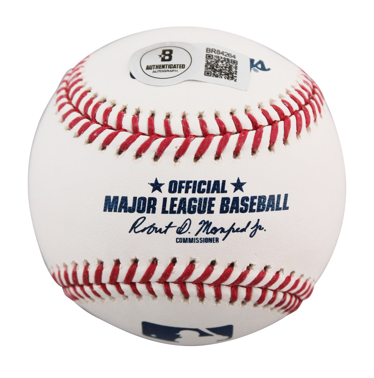 Rockies Dante Bichette Authentic Signed Manfred Oml Baseball BAS #BR84264