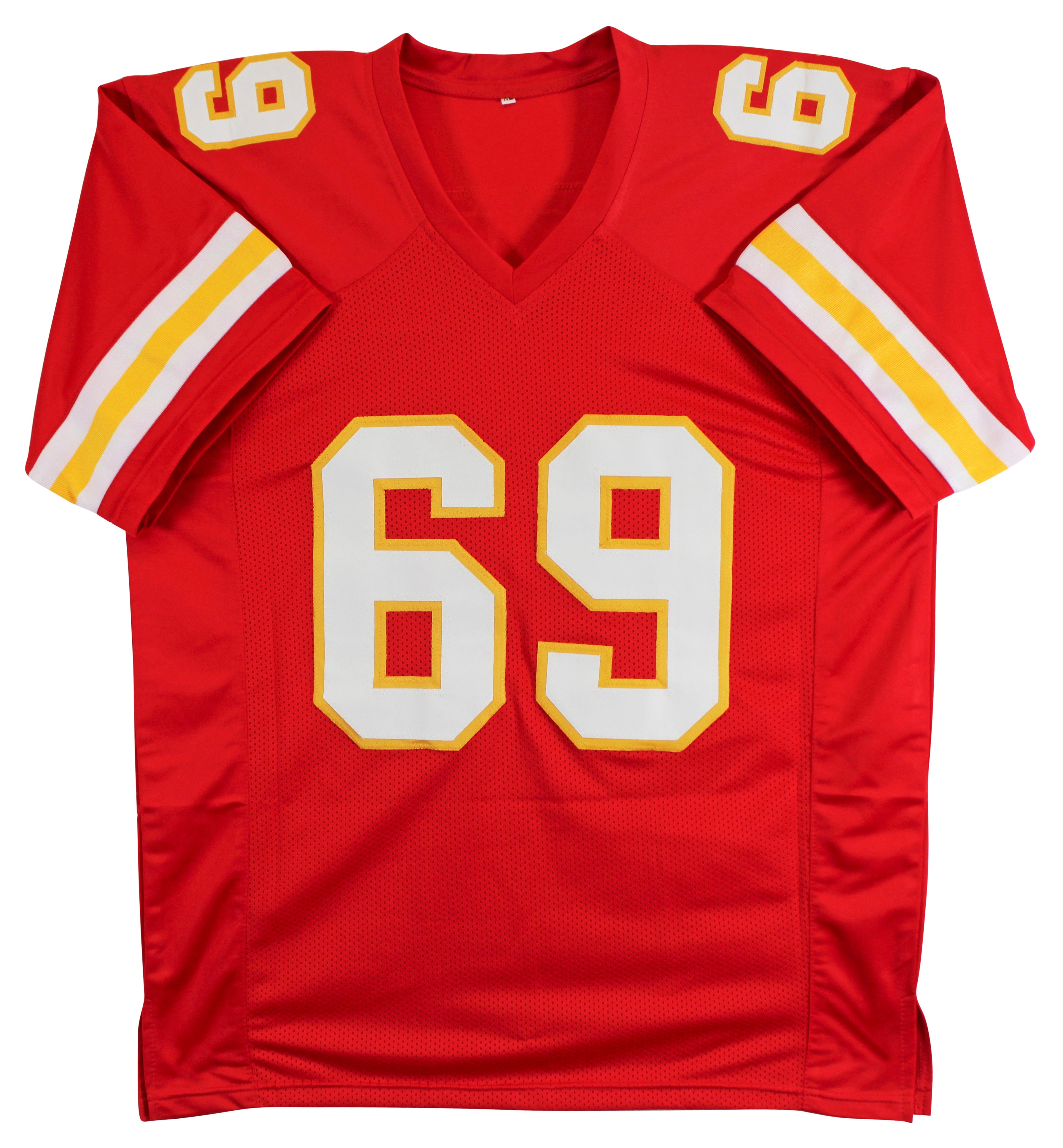 Jared Allen Authentic Signed Red Pro Style Jersey Autographed BAS Witnessed 2
