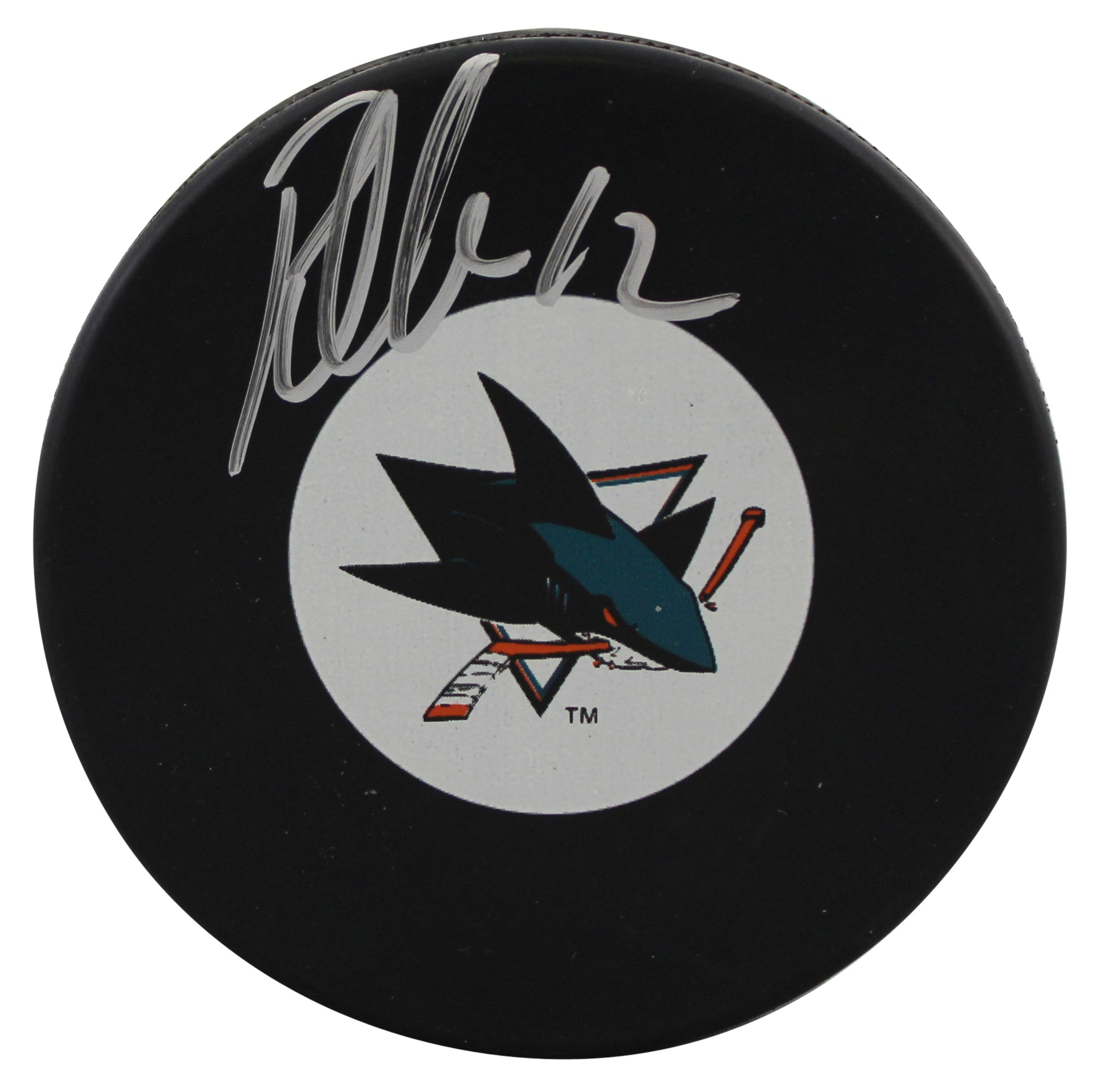 Sharks Patrick Marleau Authentic Signed Official NHL Hockey Puck BAS #BR84284