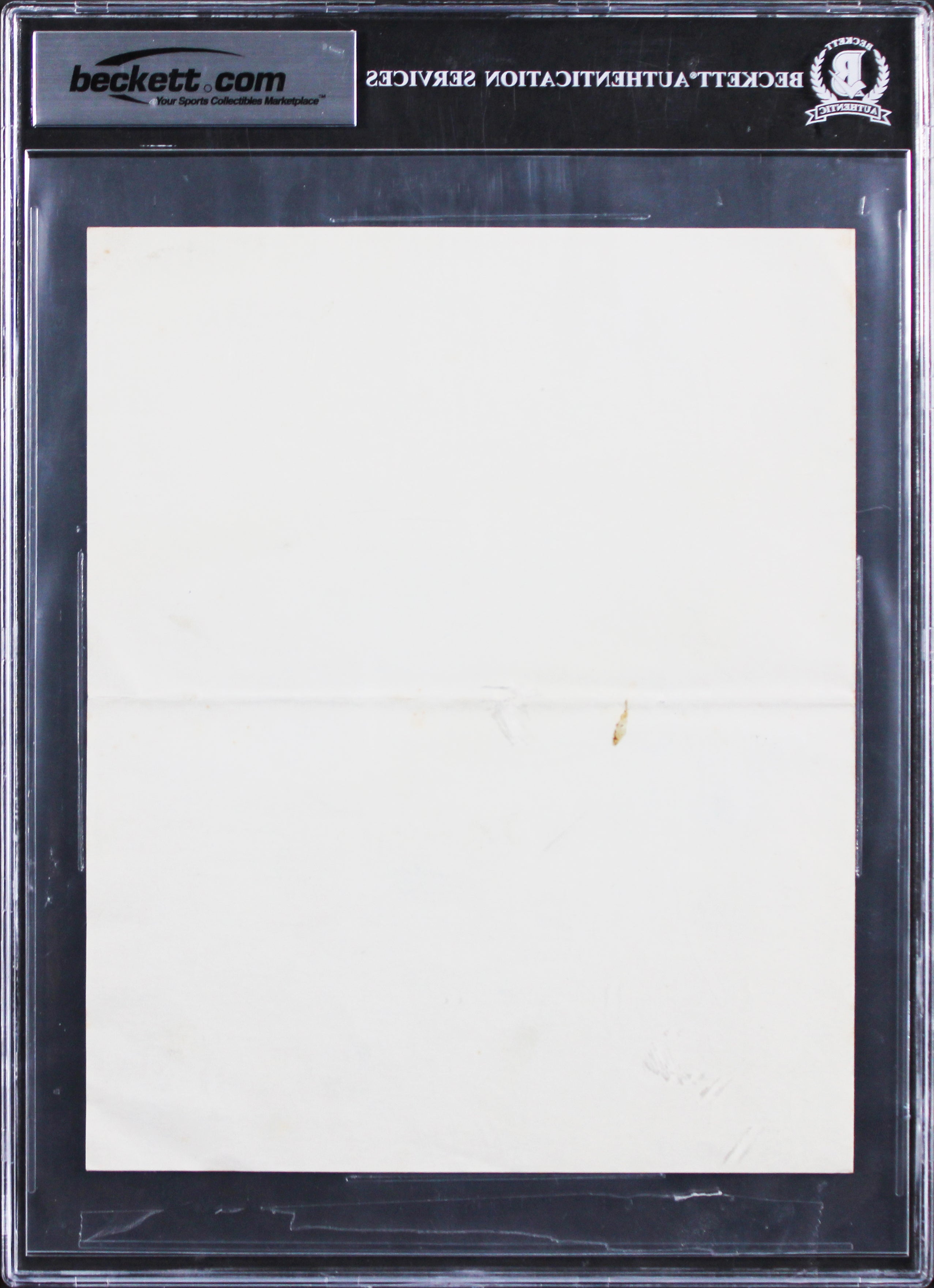 Theodore Roosevelt Signed 7.25x8.75 Letter Dated June 25, 1904 BAS Slabbed
