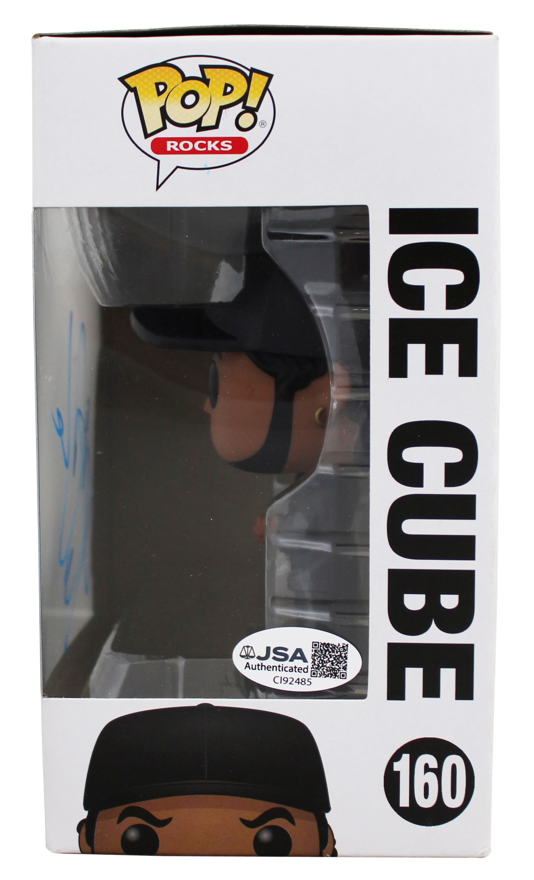 Ice Cube Authentic Signed Ice Cube #160 Funko Pop Vinyl Figure JSA #CI92485