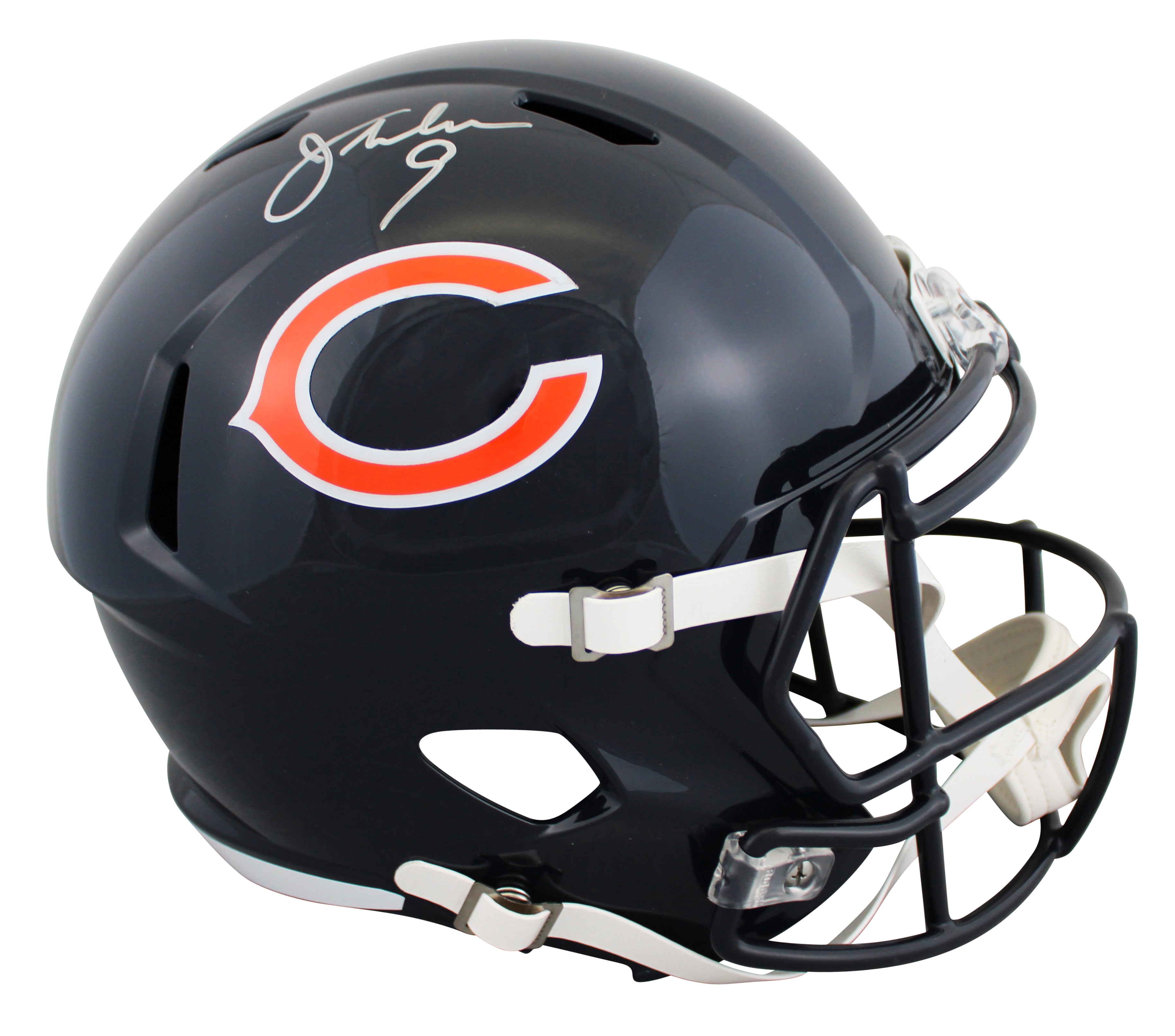 Bears Jim McMahon Authentic Signed Full Size Speed Rep Helmet BAS Witnessed