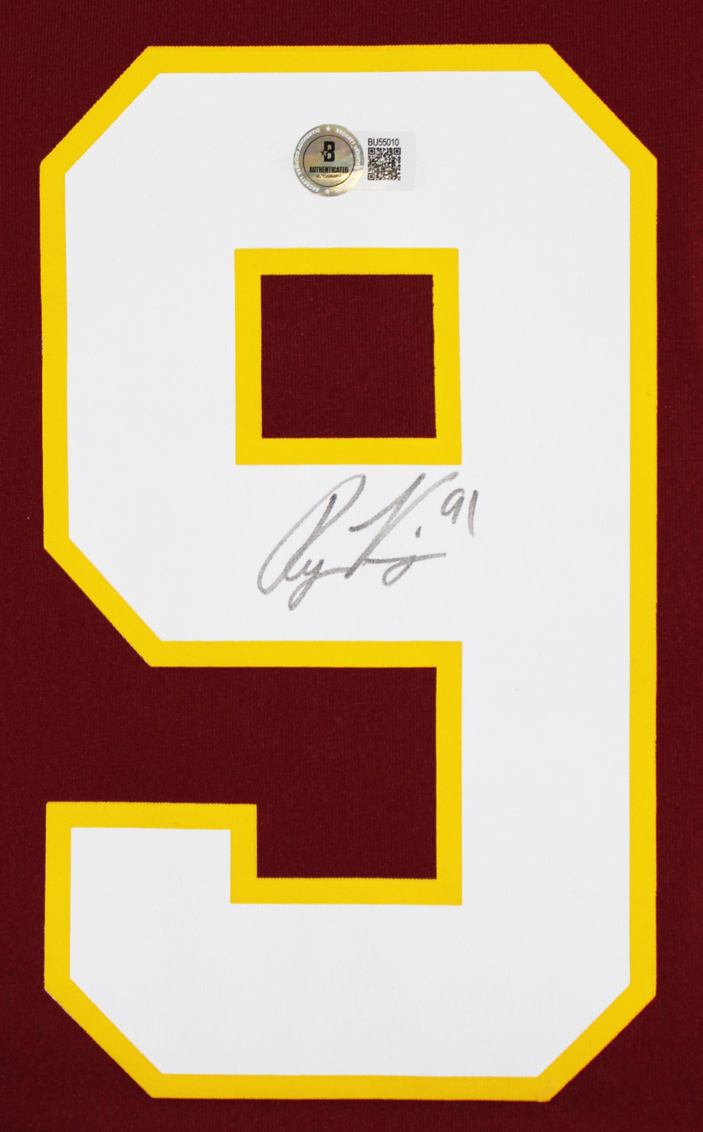 Commanders Ryan Kerrigan Authentic Signed Maroon Nike Game Jersey BAS #BU55010