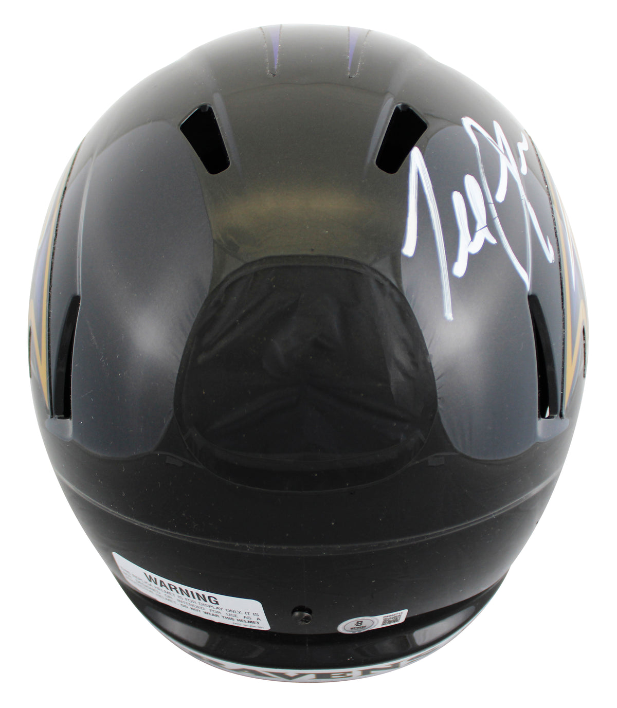 Ravens Terrell Suggs Signed Full Size Speed Rep Helmet BAS Witnessed #2W885713
