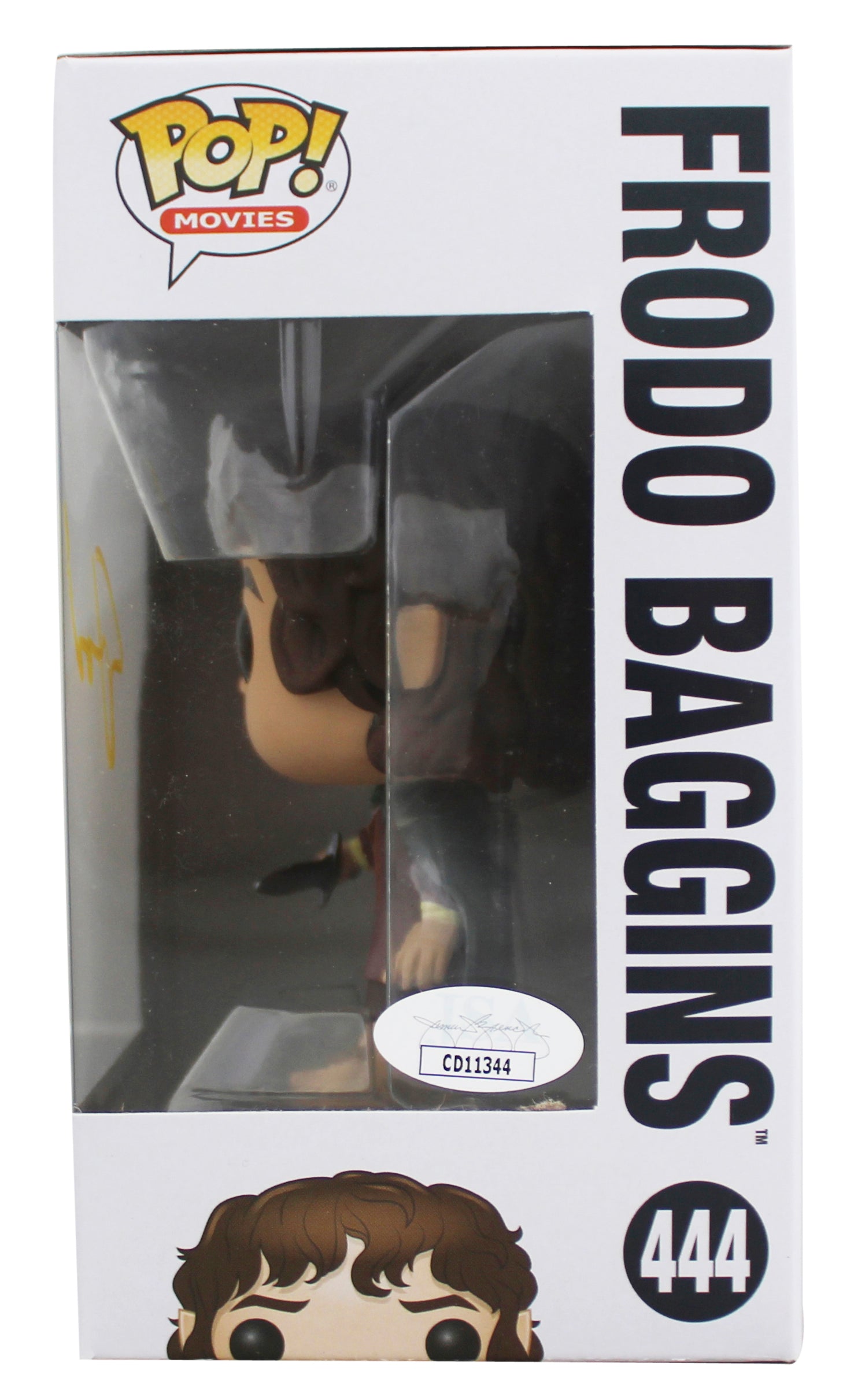 Elijah Wood Lord of the Rings Authentic Signed #444 Funko Pop Figure JSA CD11344