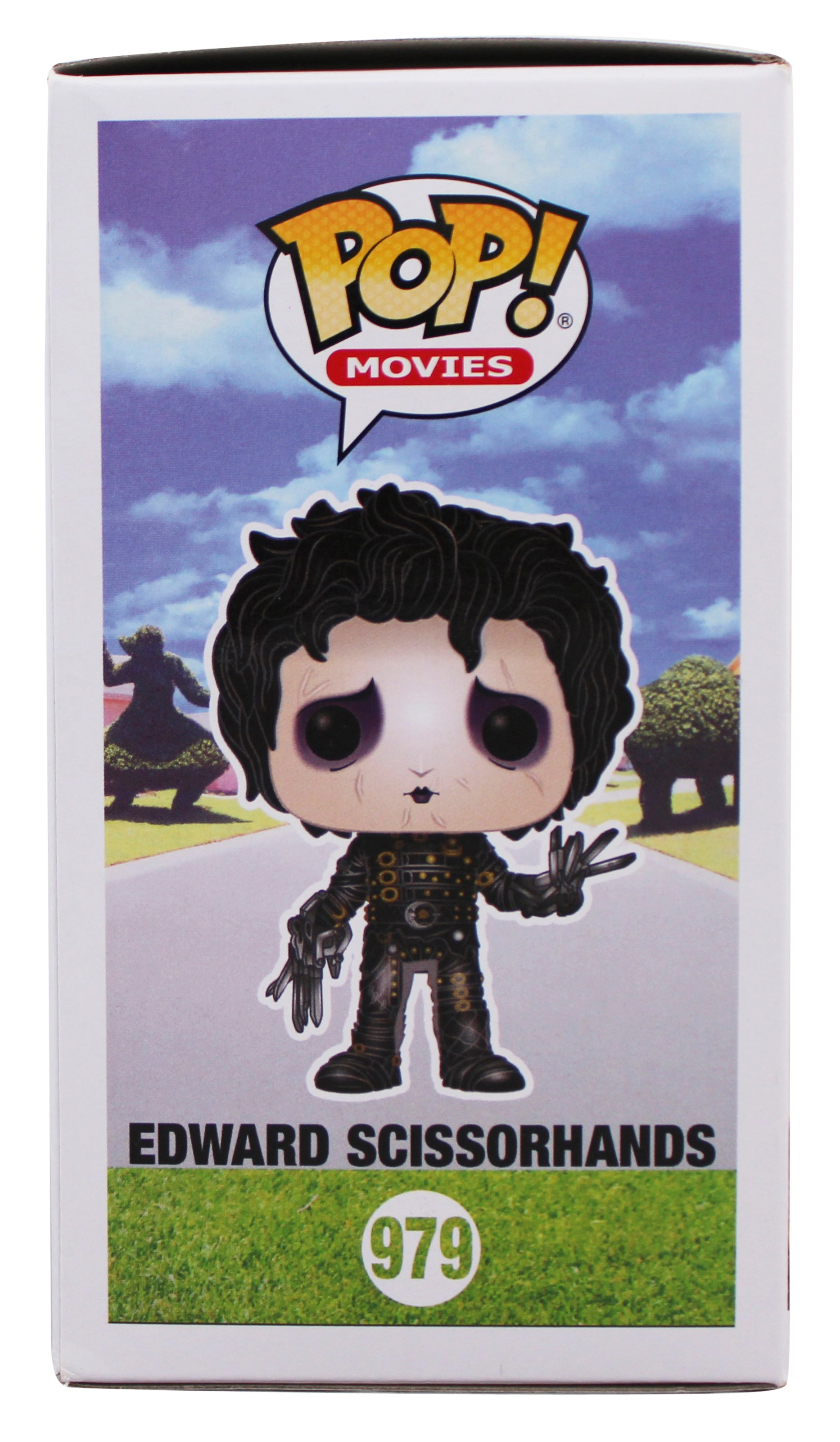 Johnny Depp Edward Scissorhands Signed #979 Funko Pop Vinyl Figure BAS #BK12126