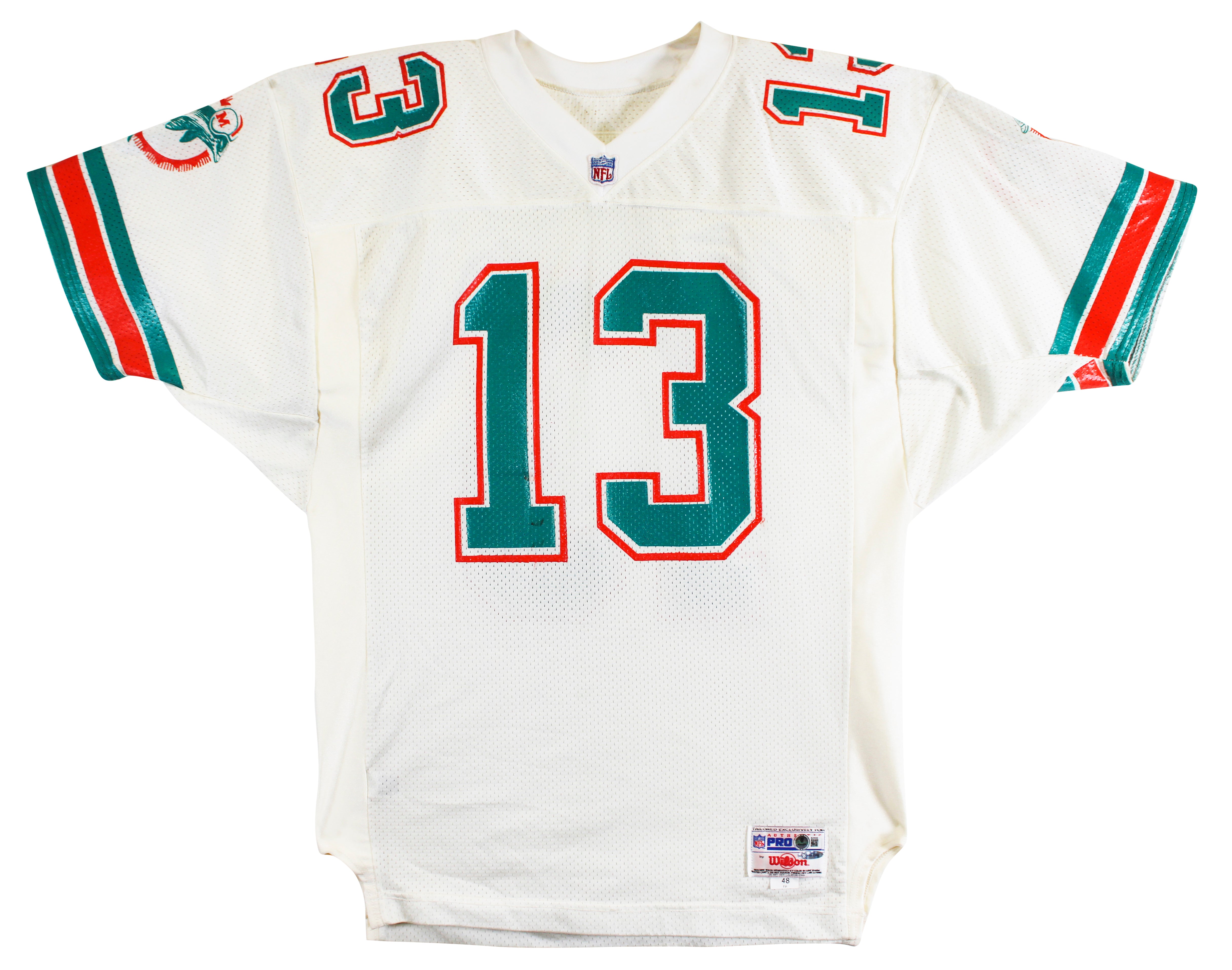 Dolphins Dan Marino Authentic Signed White Wilson Proline Jersey BAS & UDA
