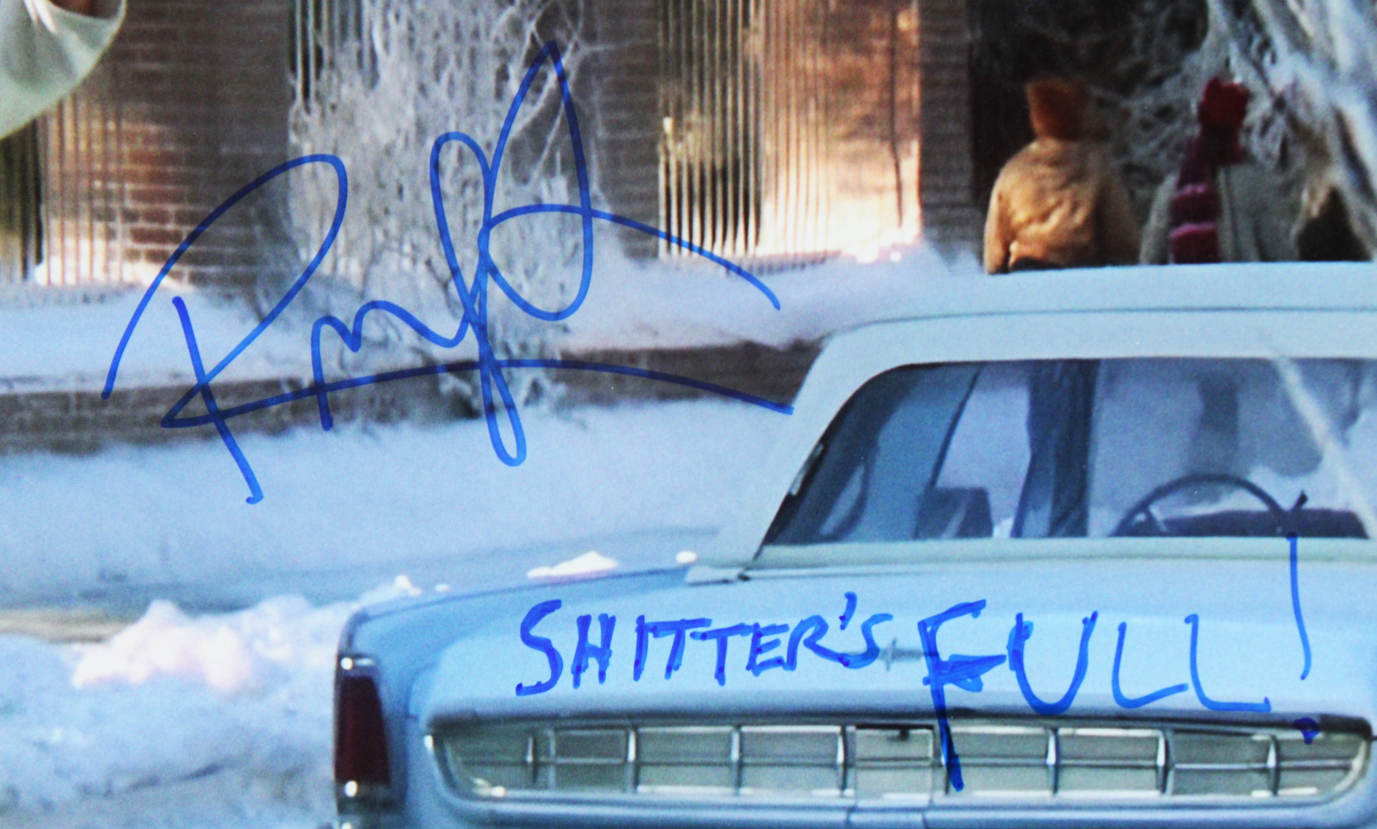 Randy Quaid Christmas Vacation "S******'s Full" Signed 16x20 Photo BAS #BT92655