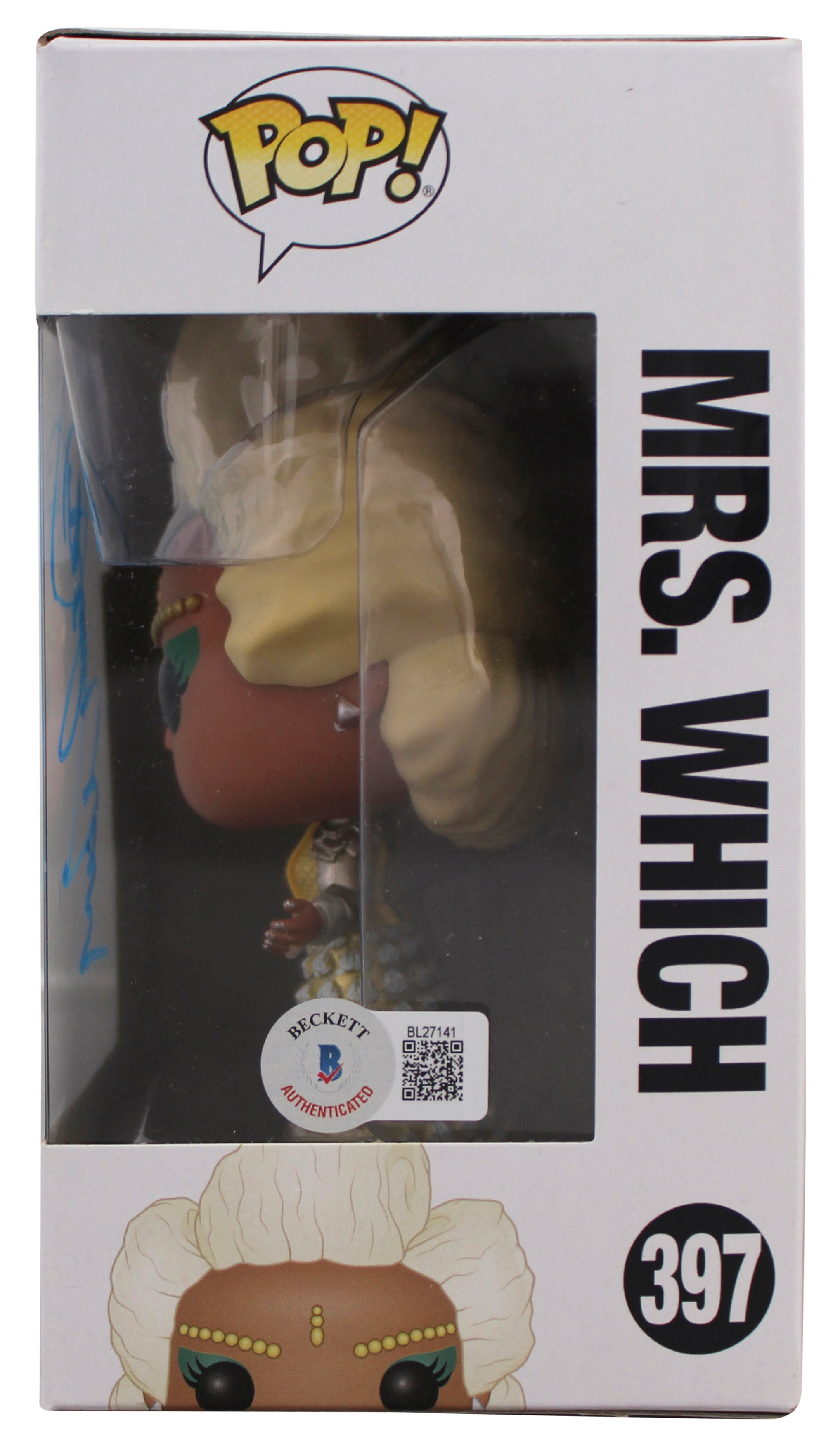 Oprah Winfrey A Wrinkle In Time Signed #397 Funko Pop Vinyl Figure Damaged BAS